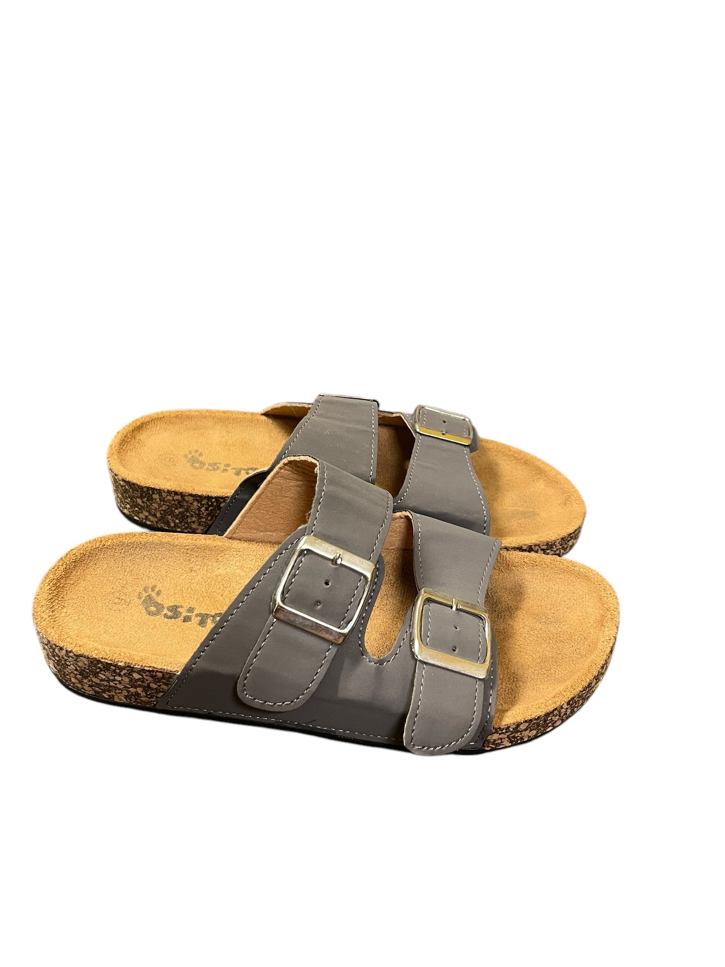 Gray Ositos sandals, 9