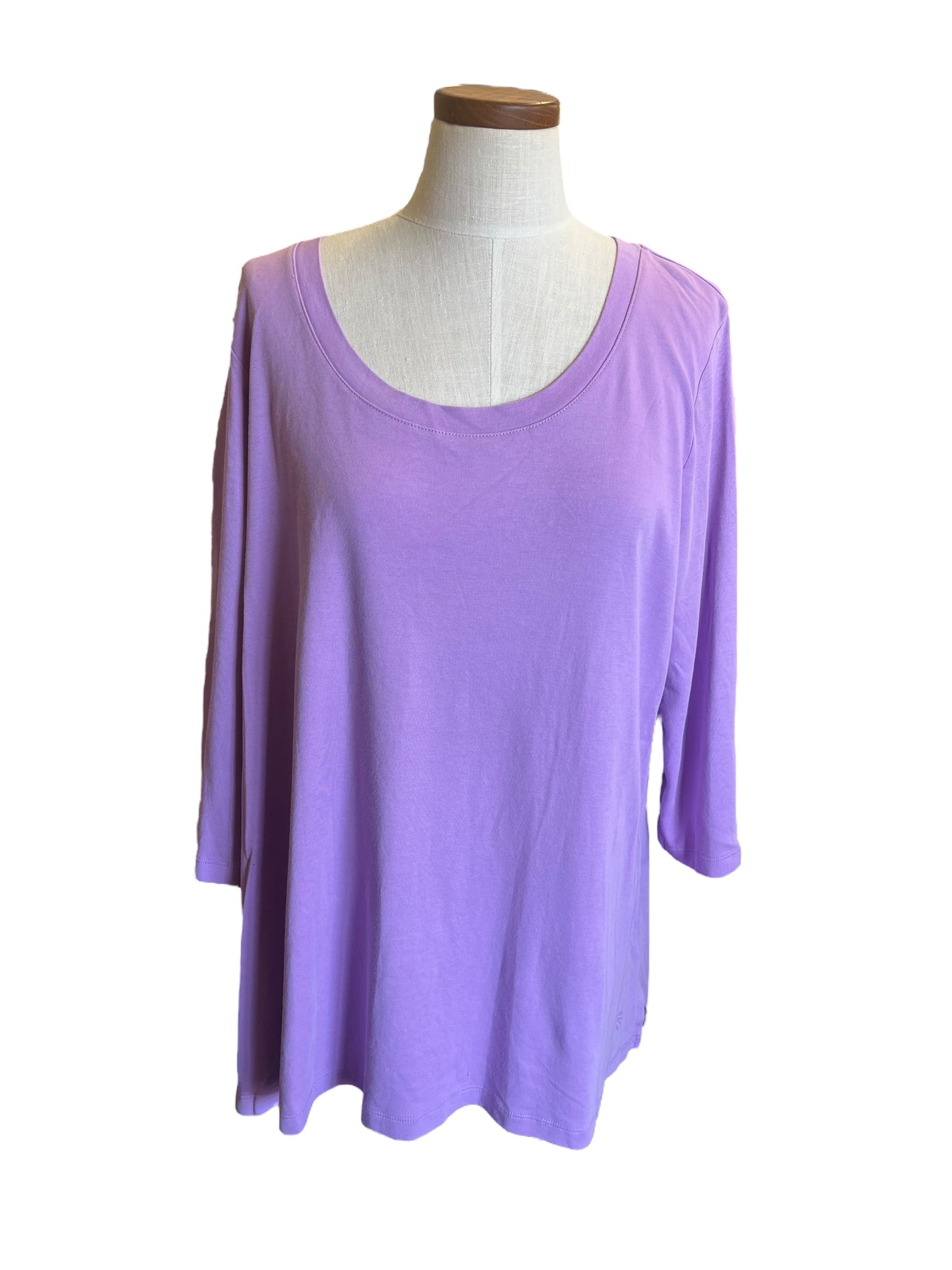 Lavendar Issac Mizrah Women's top, 2XL