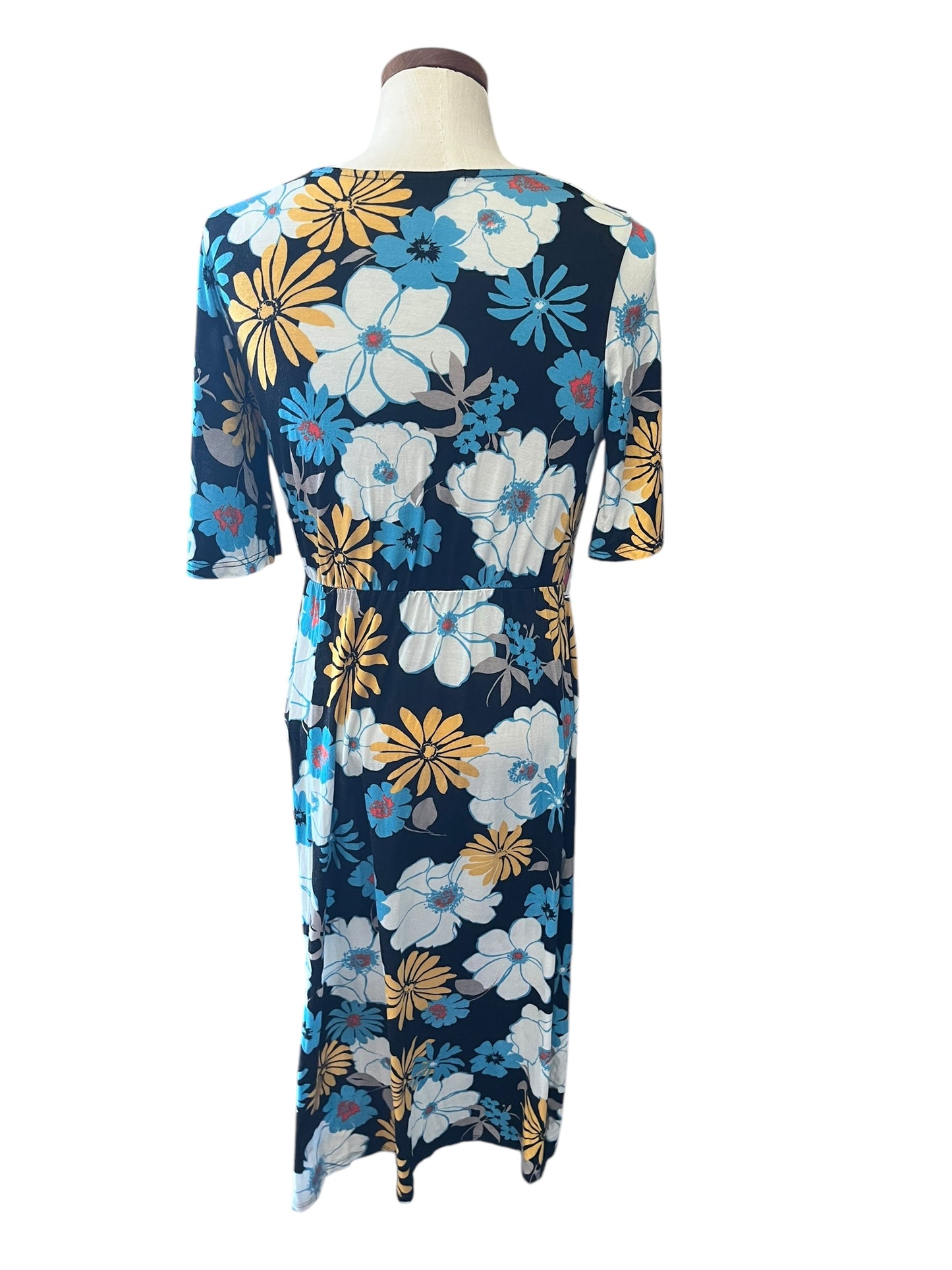 black floral Chris & Carol Dress, Small