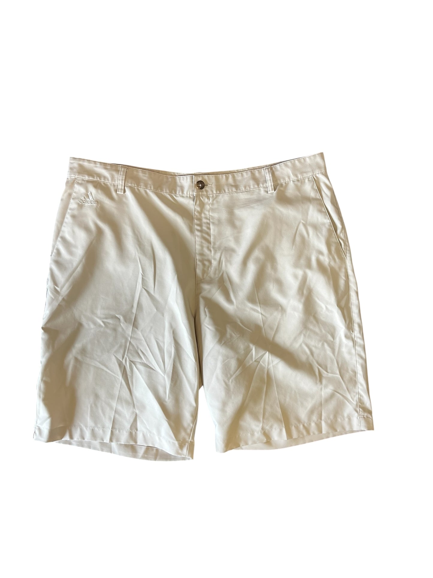 Tan Adidas Mens shorts, 40