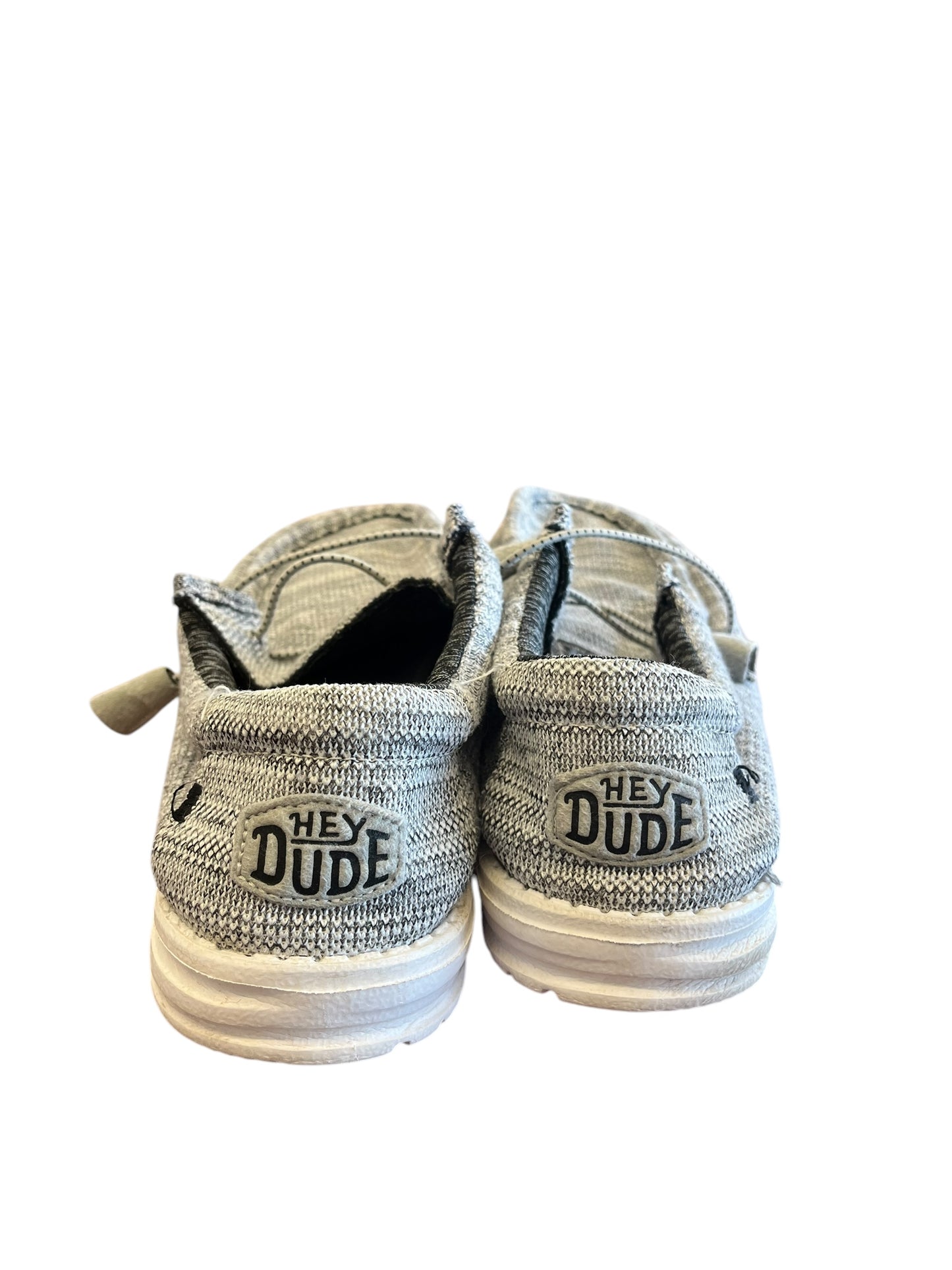 Gray Hey Dudes Sneakers, 10