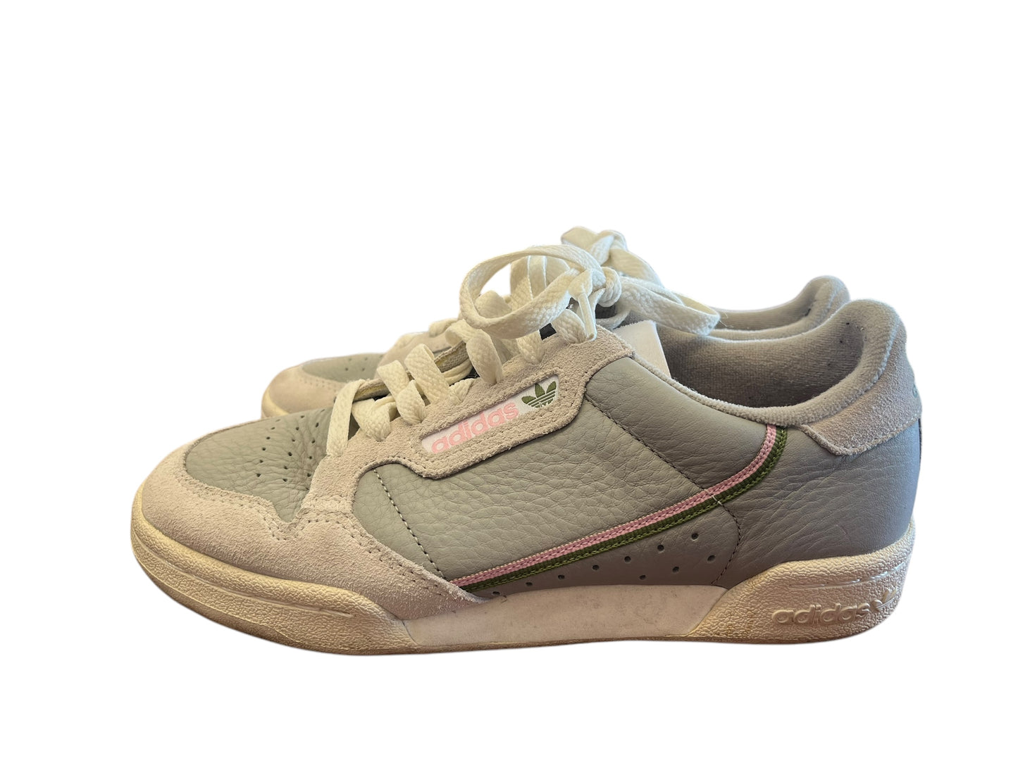 gray and white Adidas Sneakers, 5