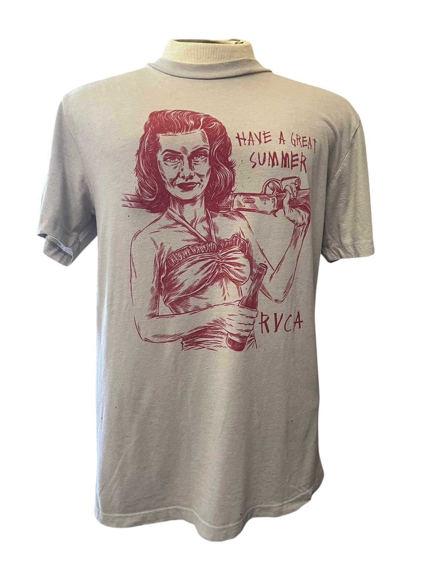 Tan RVCA Men's Tops, Medium