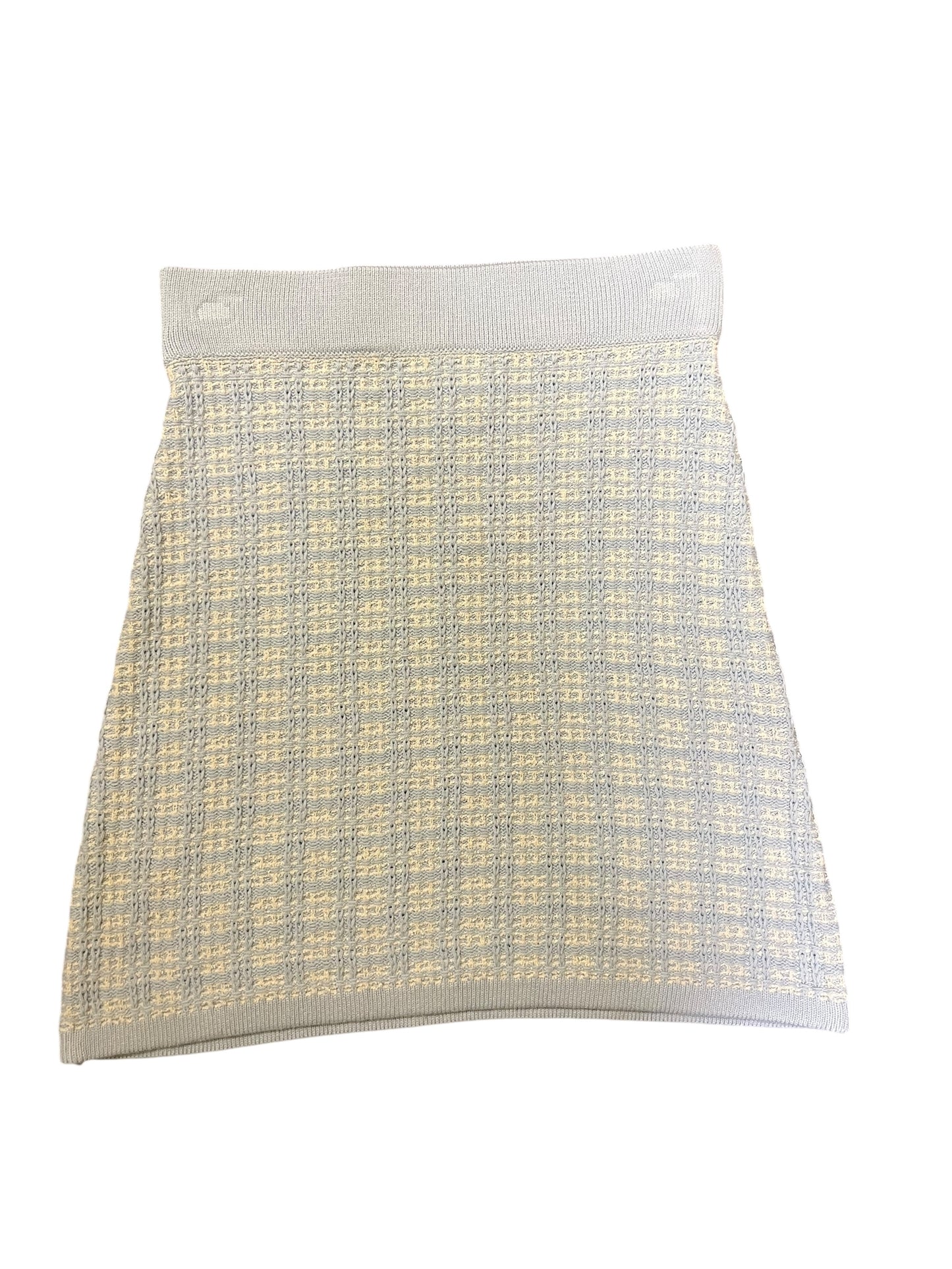 blue and white Free Assembly Skirt, xs