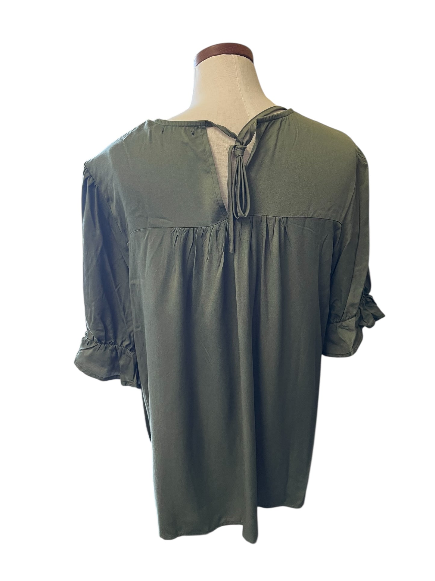 Green Mikarose Women's top, XL