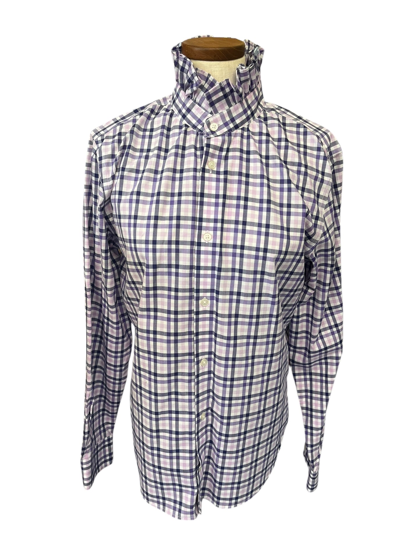 Purple Plaid Kate McHale Jensen Women's top, Small