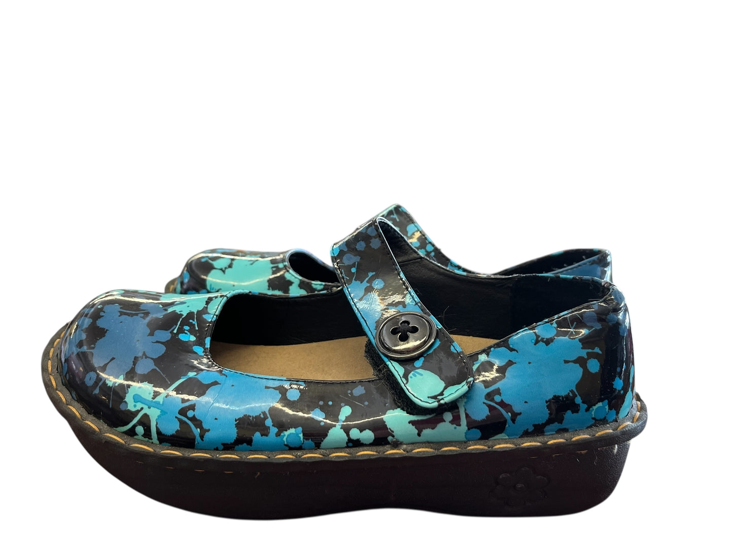 blue floral Savvy Sneakers, 8