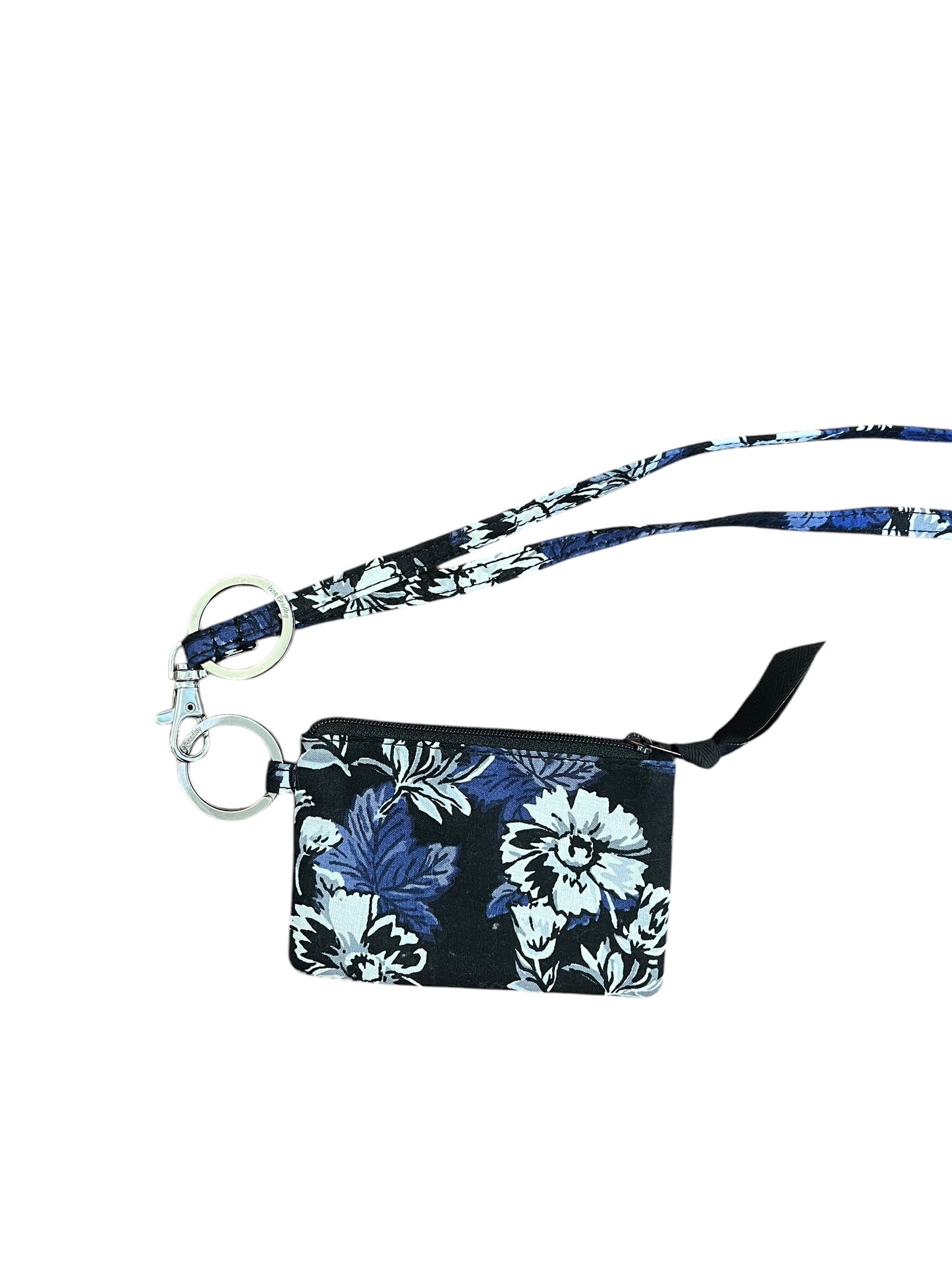 blue floral Vera Bradley wallet