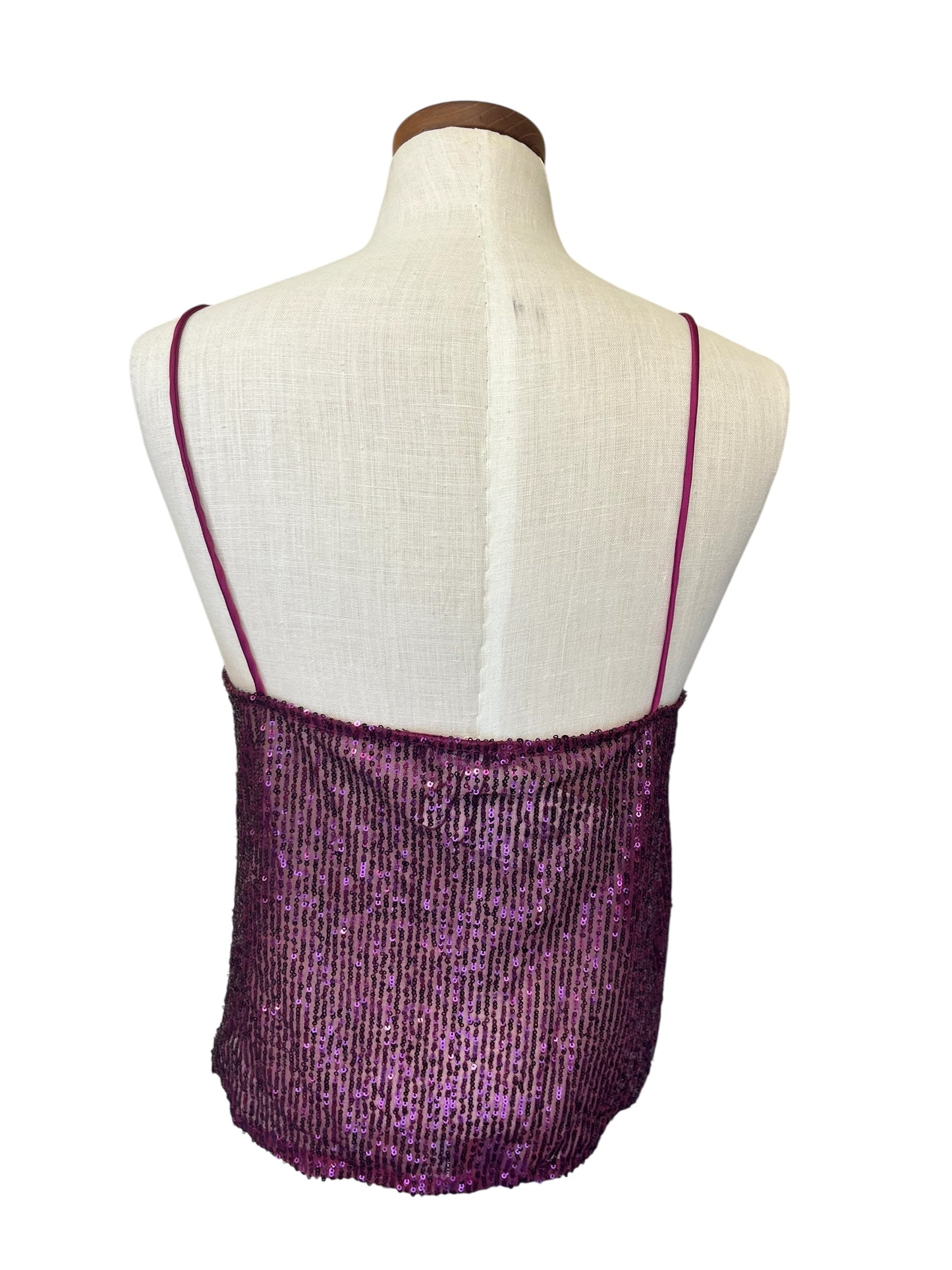 Purple Zara Women's top, Large