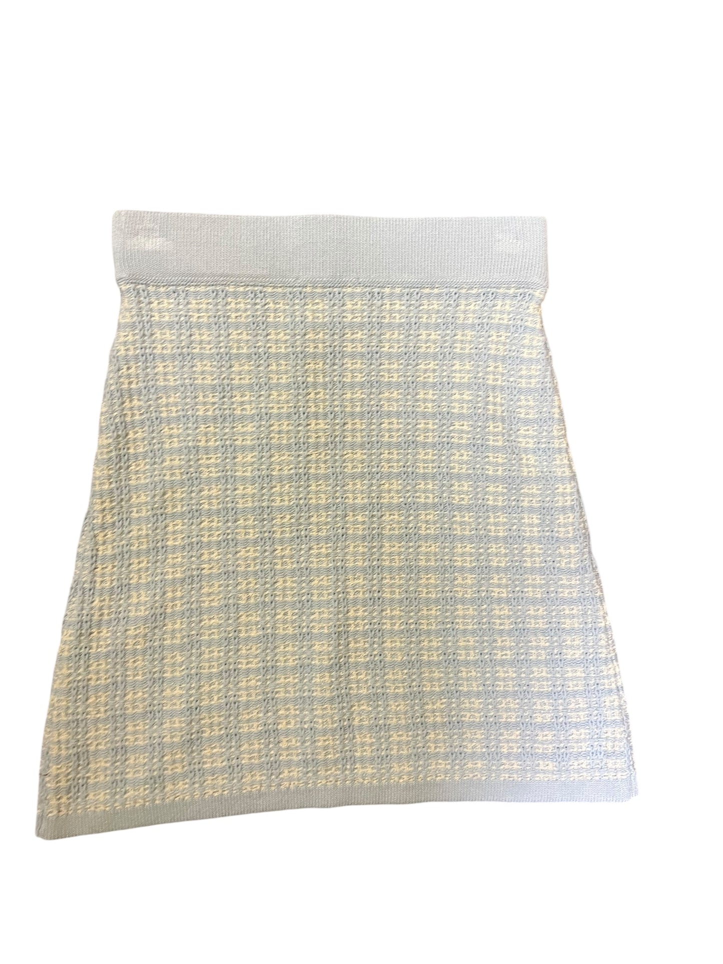 blue and white Free Assembly Skirt, xs