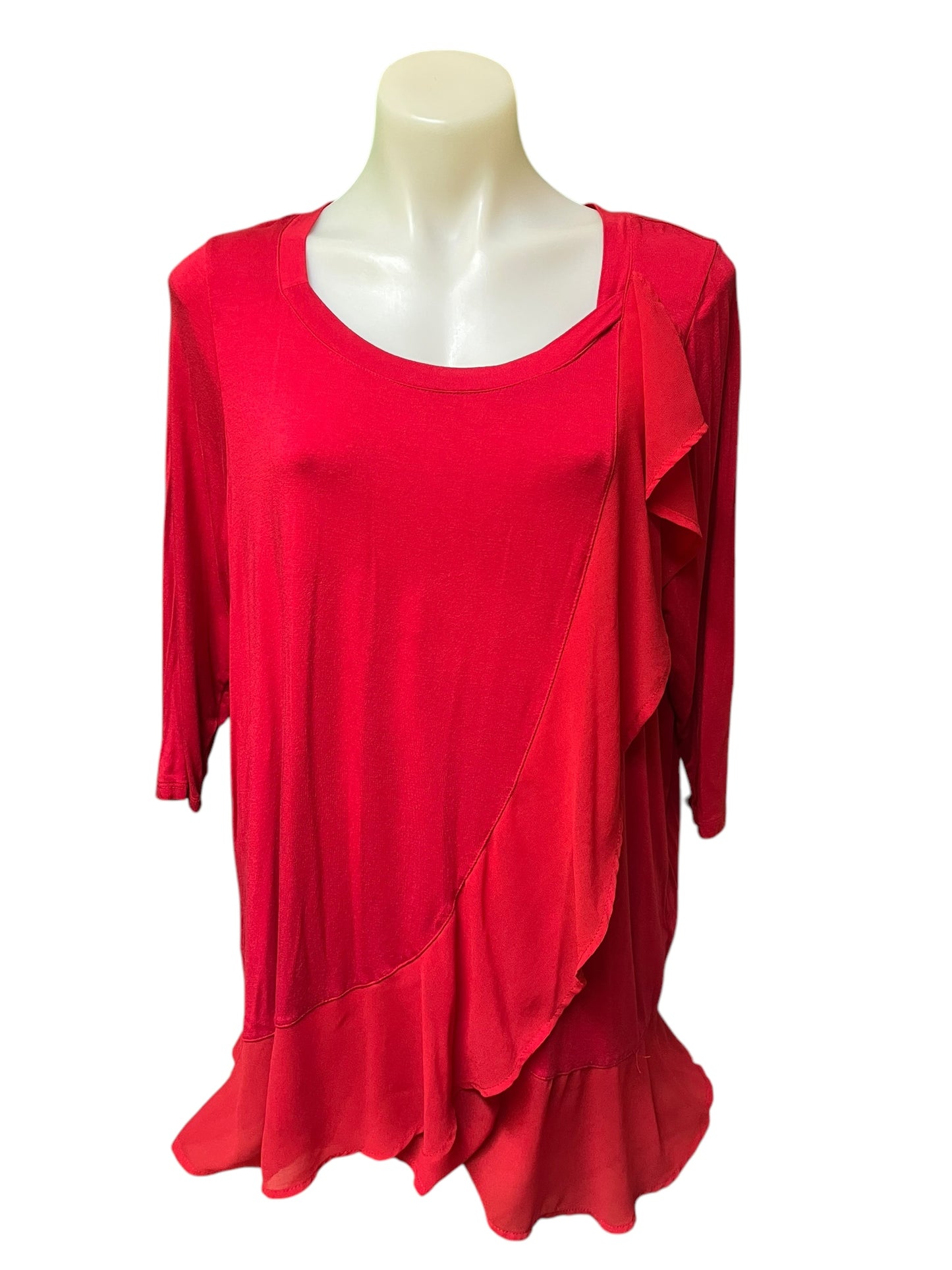 Red Lane Bryant Women's top, 14/16