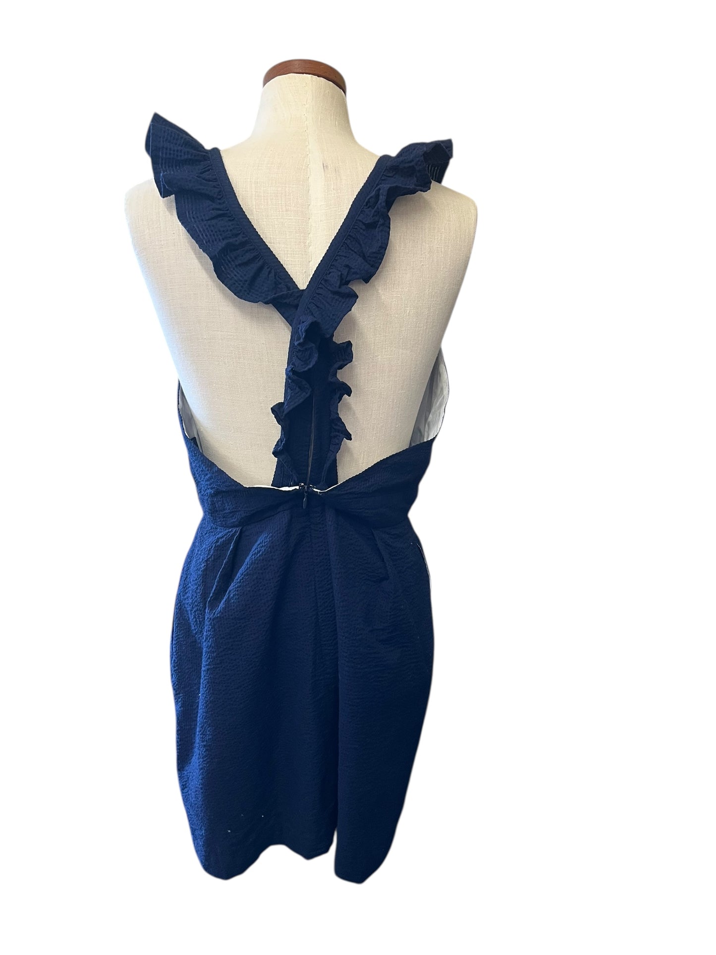 Navy Lauren James Dress, Large