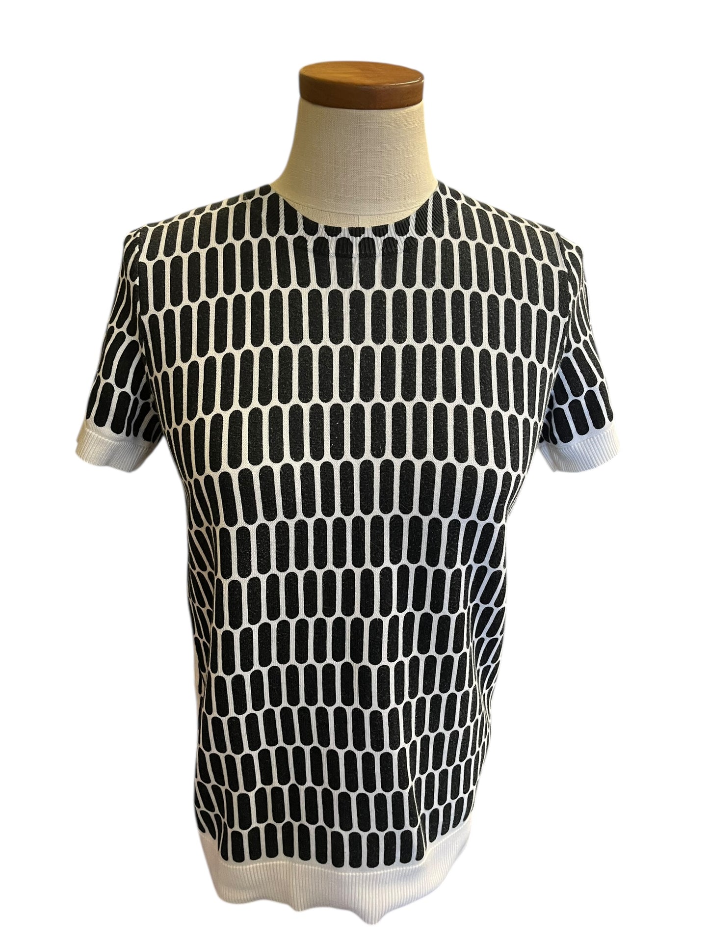 black,white Michael Michael Kors Women's top, Medium