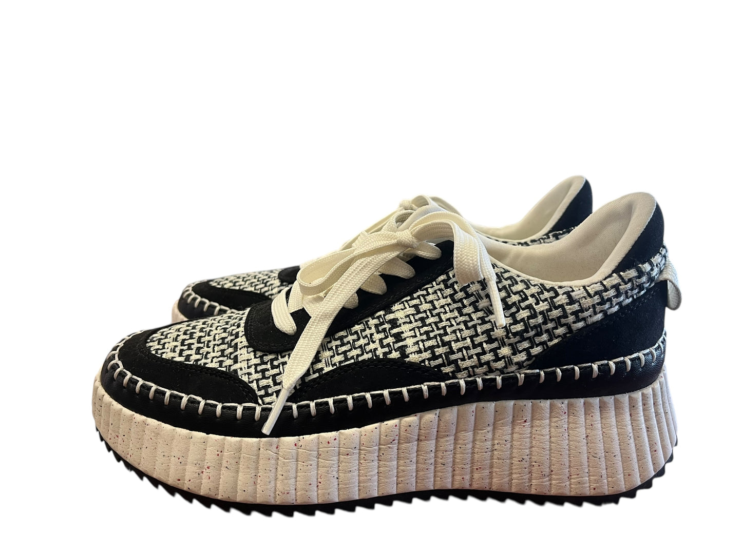 Black, White Universal Thread Sneakers, 9
