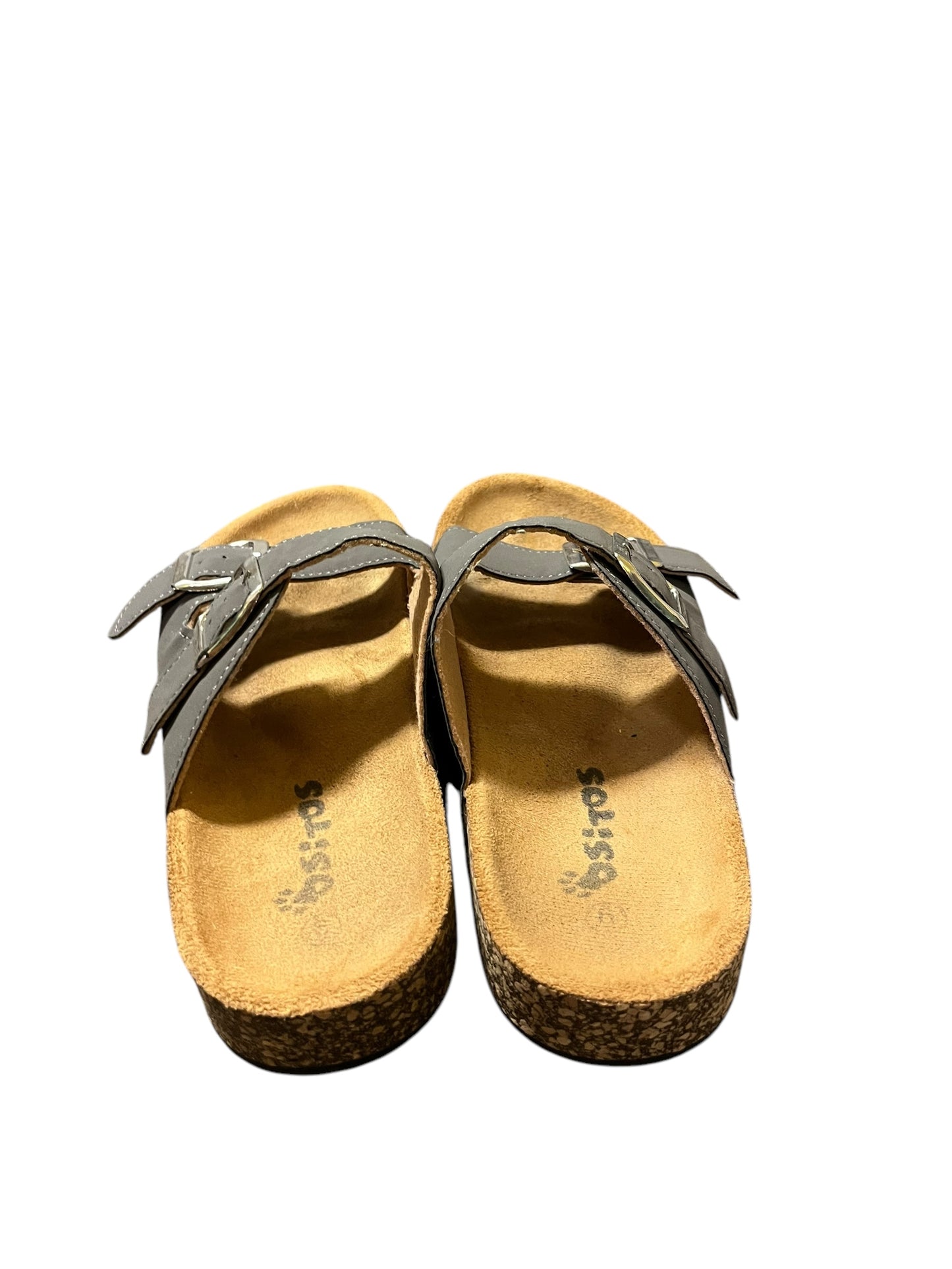 Gray Ositos sandals, 9