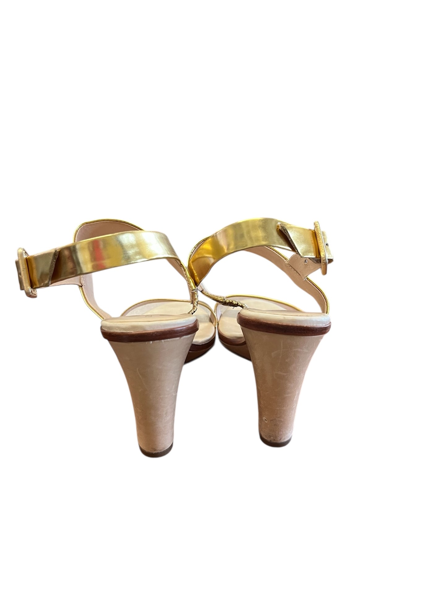 Gold Kate Spade Heels, 10