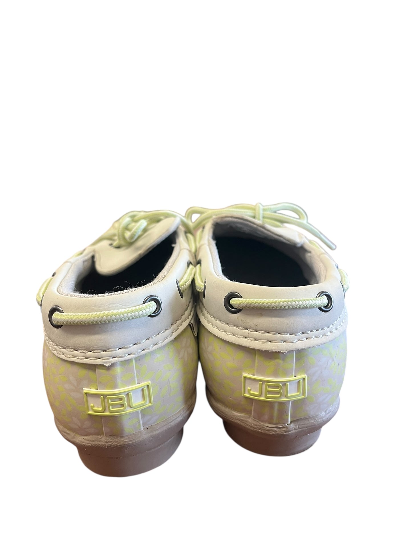 Lime Green JBU Slip Ons, 9