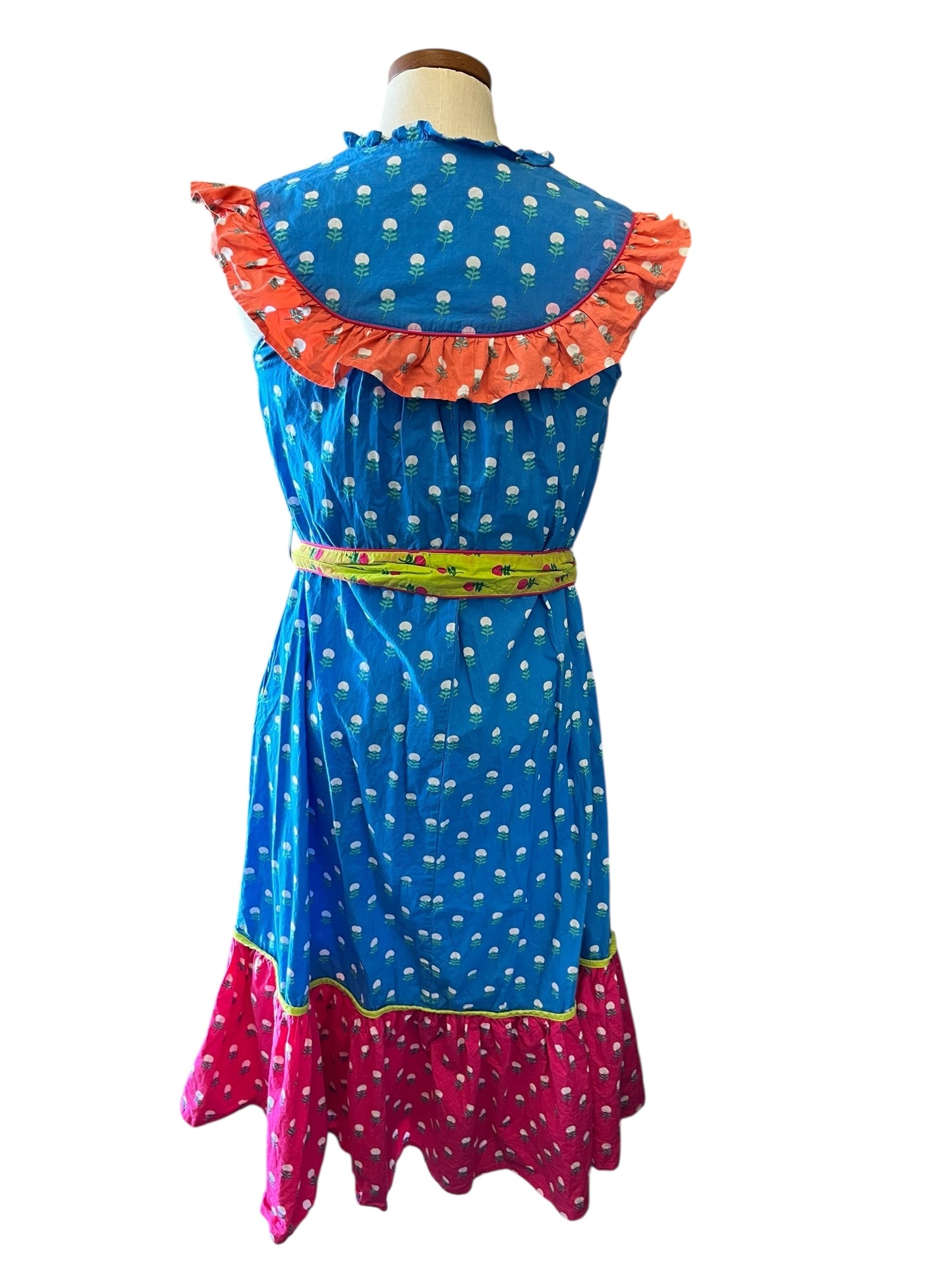 Blue, Pink Printfresh Dress, xs