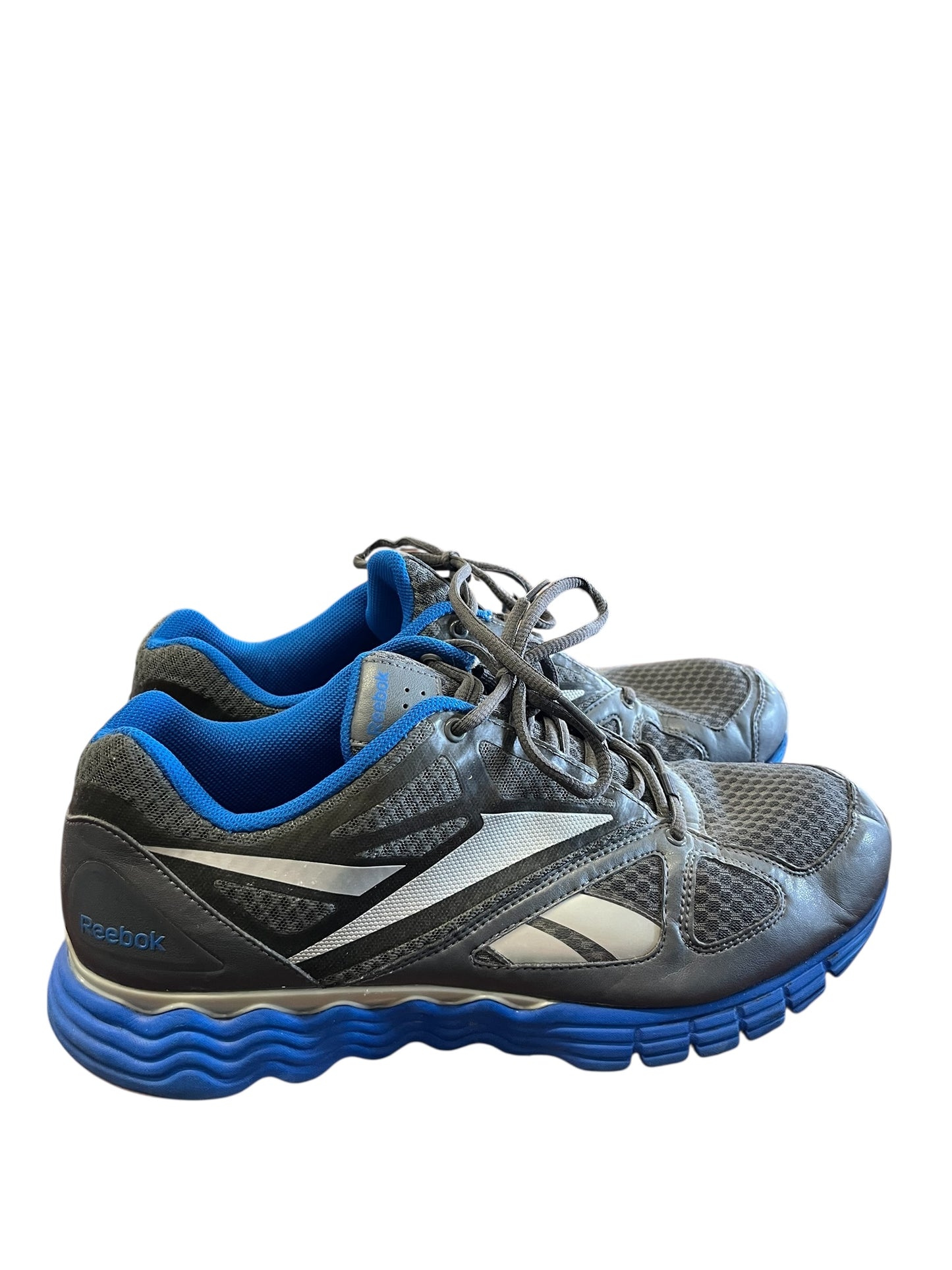 Gray Reebok Sneakers, 11