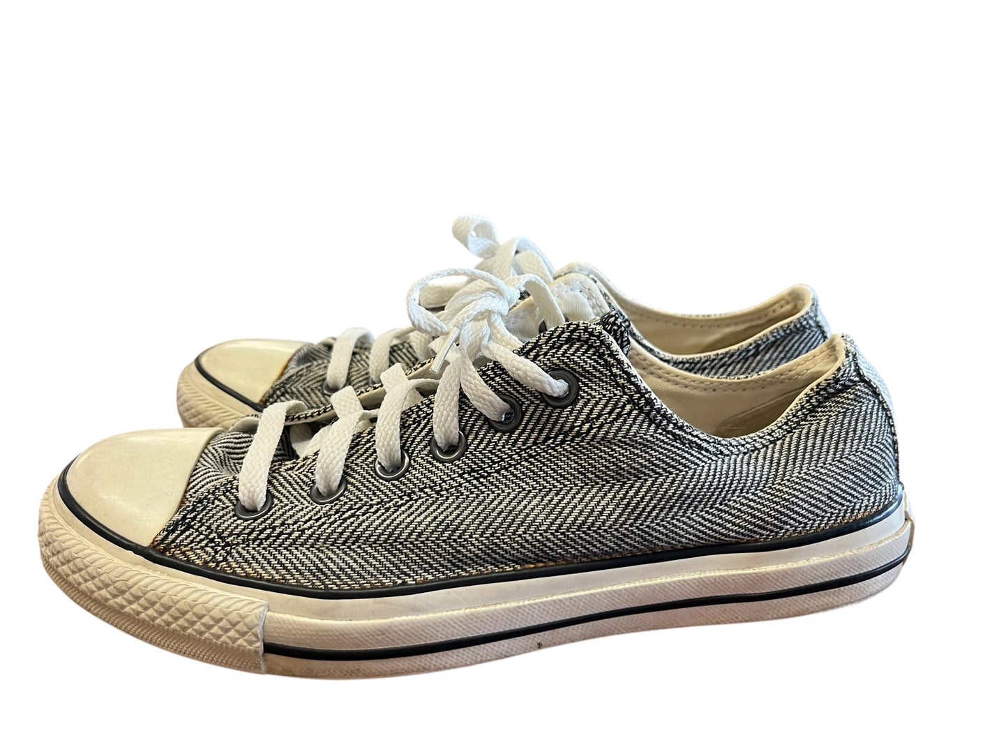 black,white Converse Sneakers, 7
