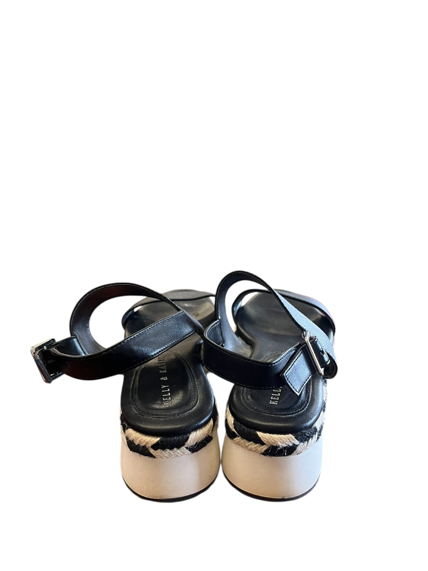 Black Kelly & Katie sandals, 9