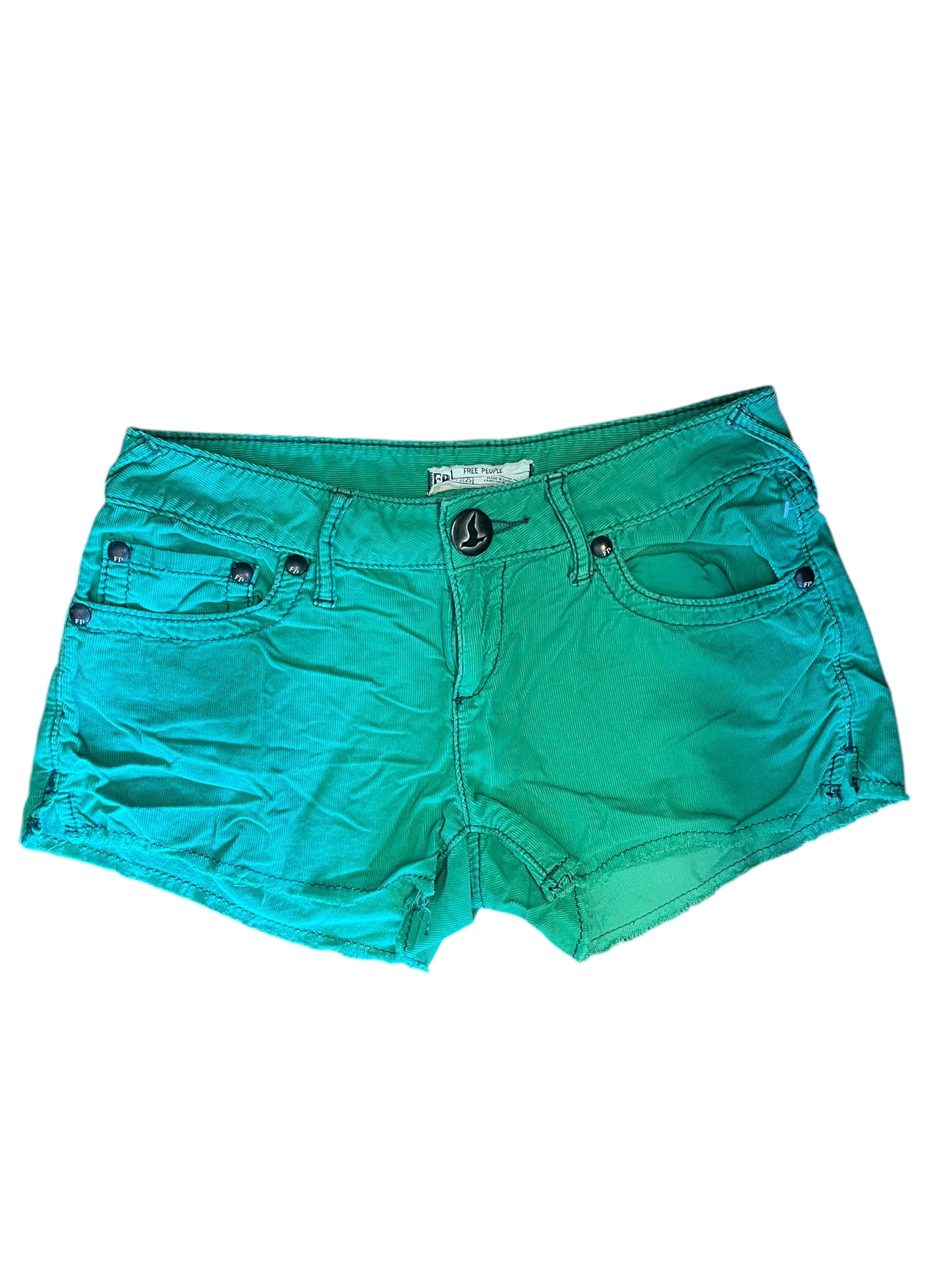 Green Free People shorts, 25