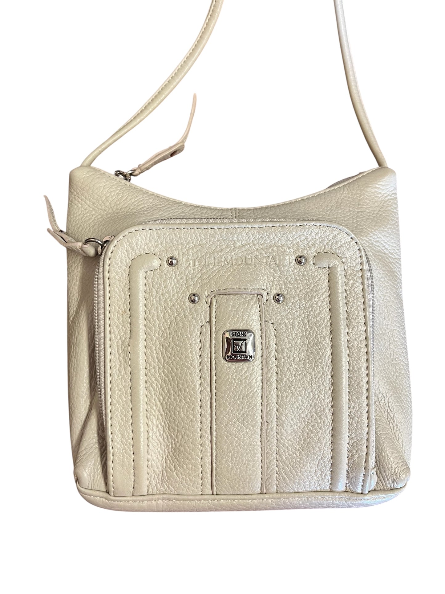 Cream Stone Mountain Purse