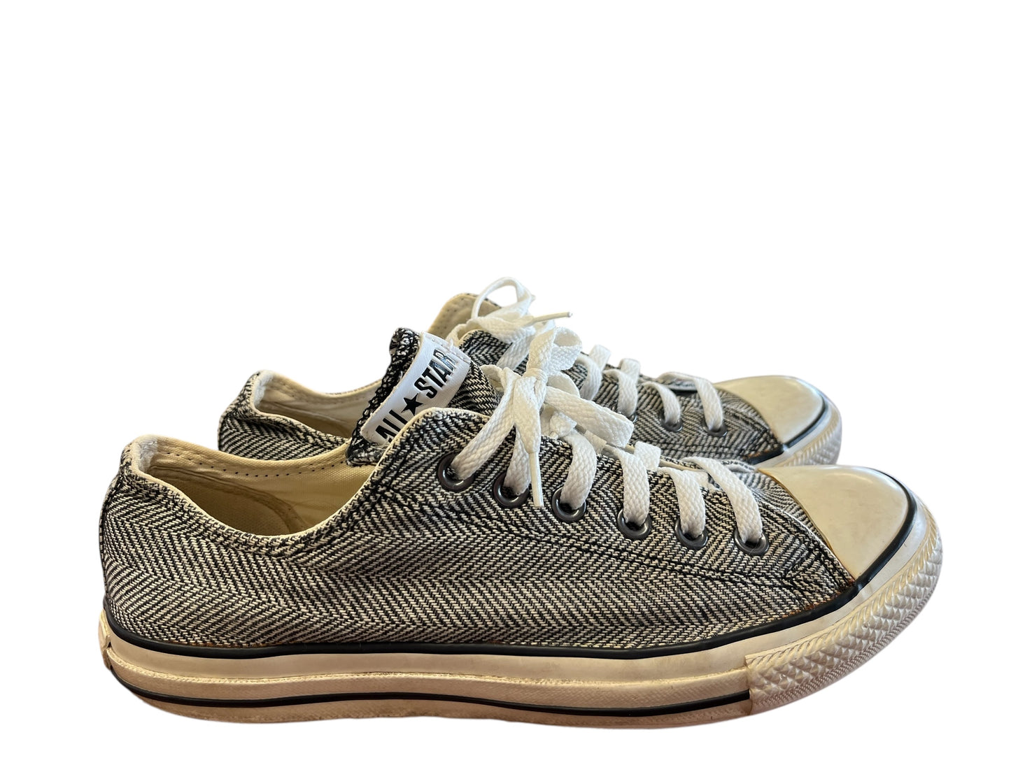 black,white Converse Sneakers, 7