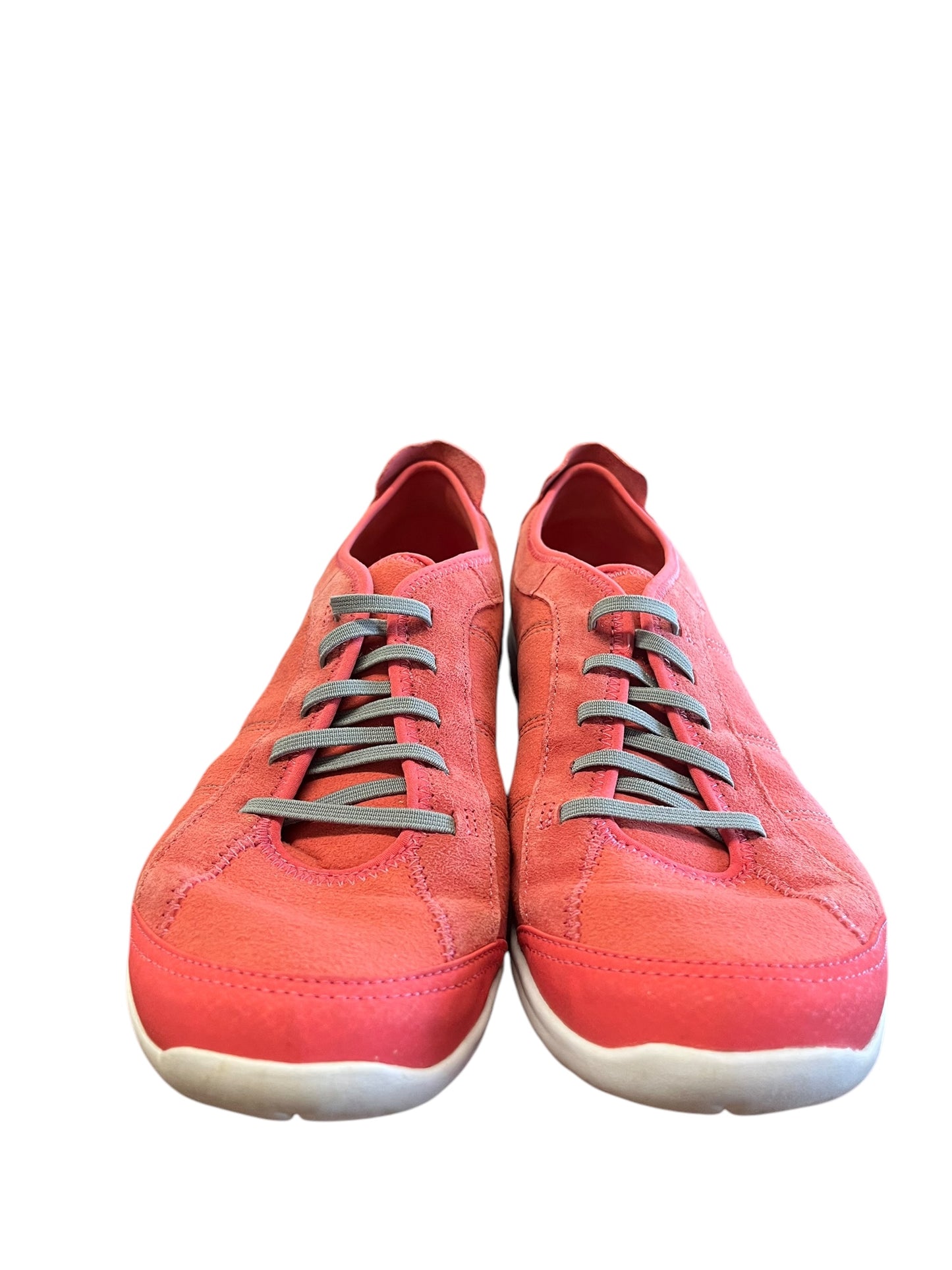 orange Clarks Sneakers, 9