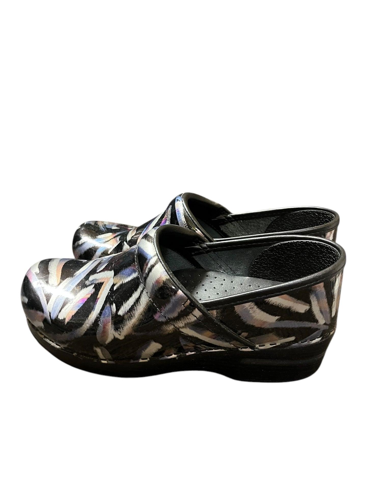 Black Dansko Clogs, 38