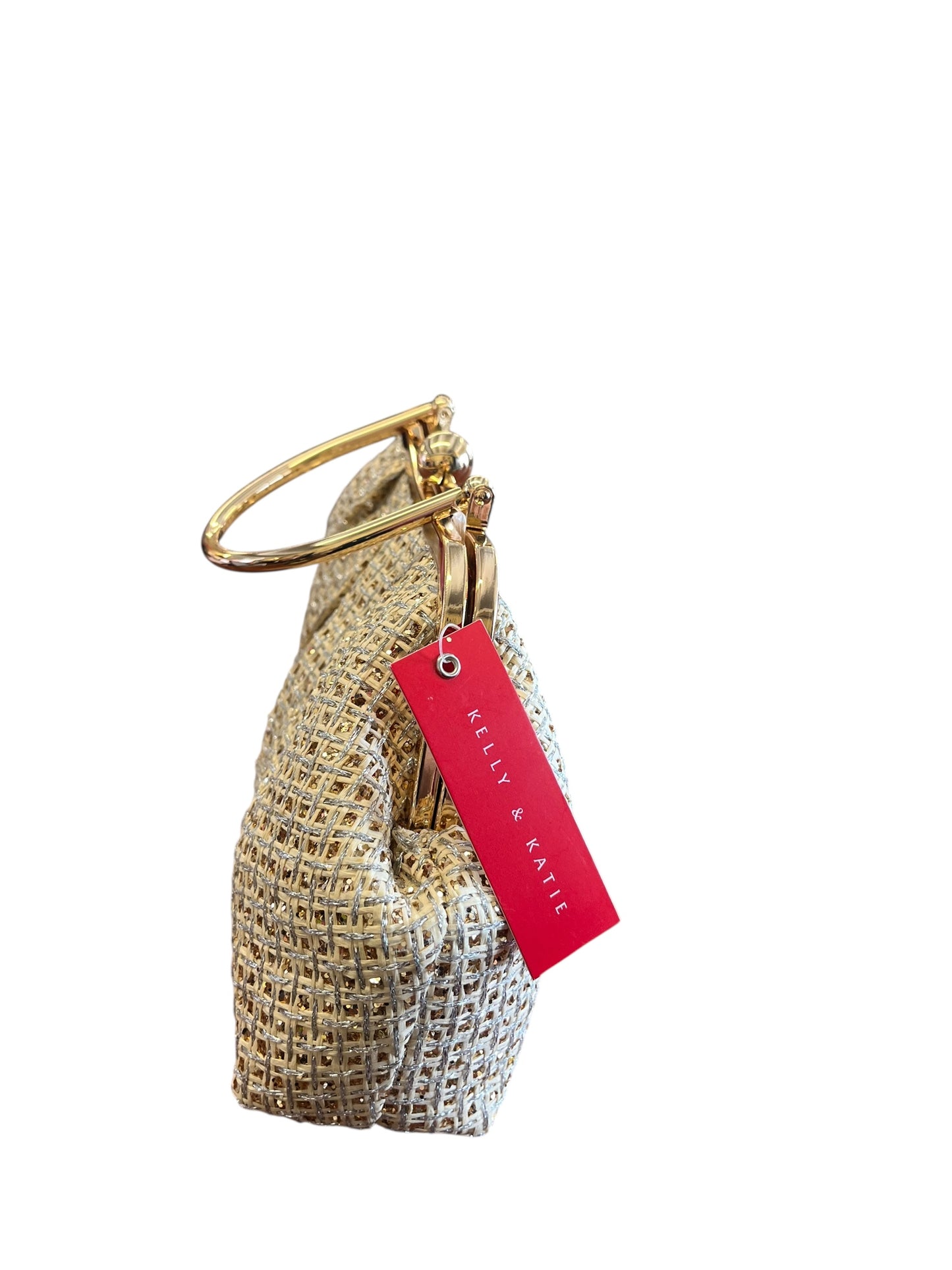 Gold Kelly & Katie Purse