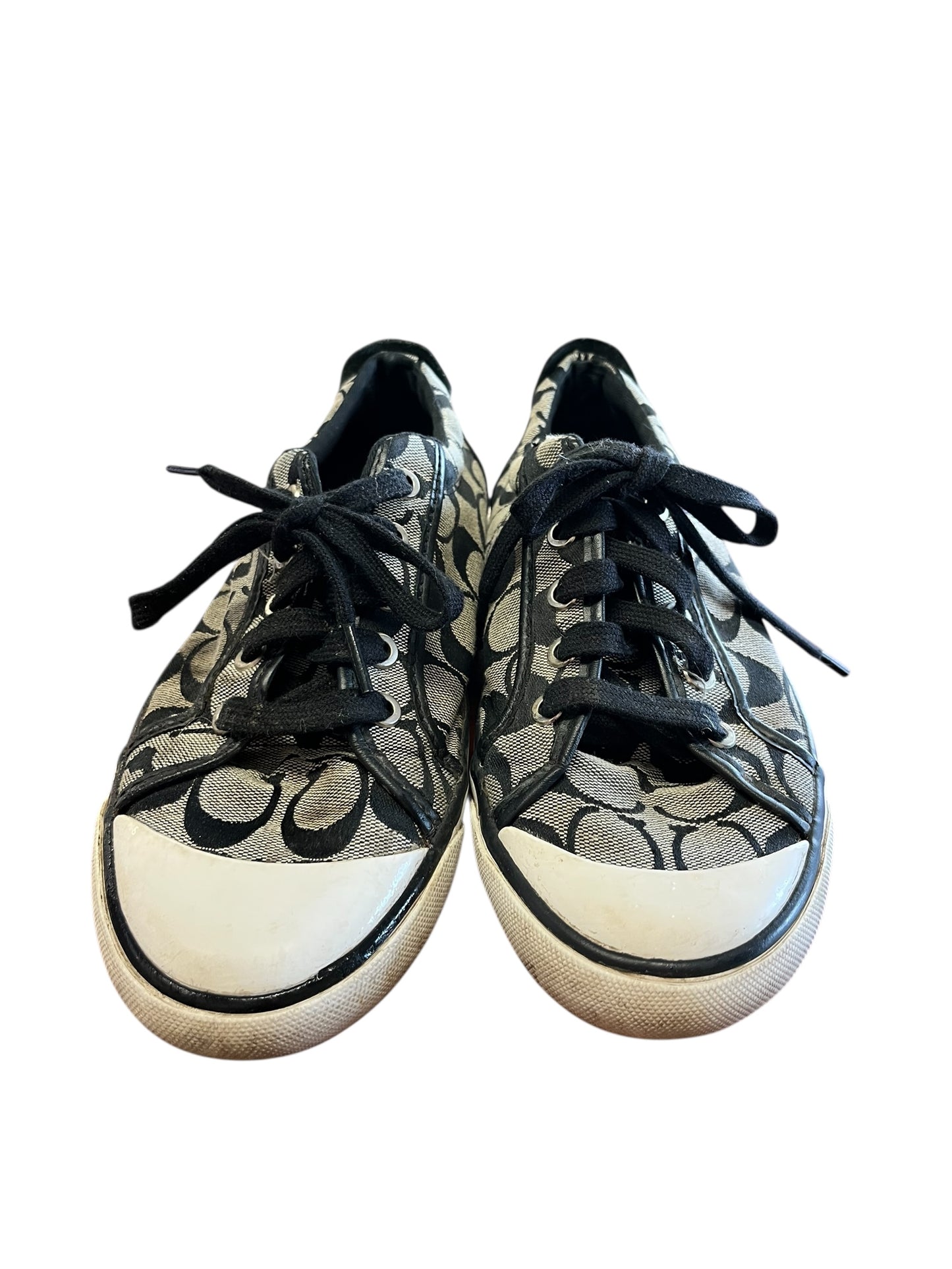Black Coach Sneakers, 8