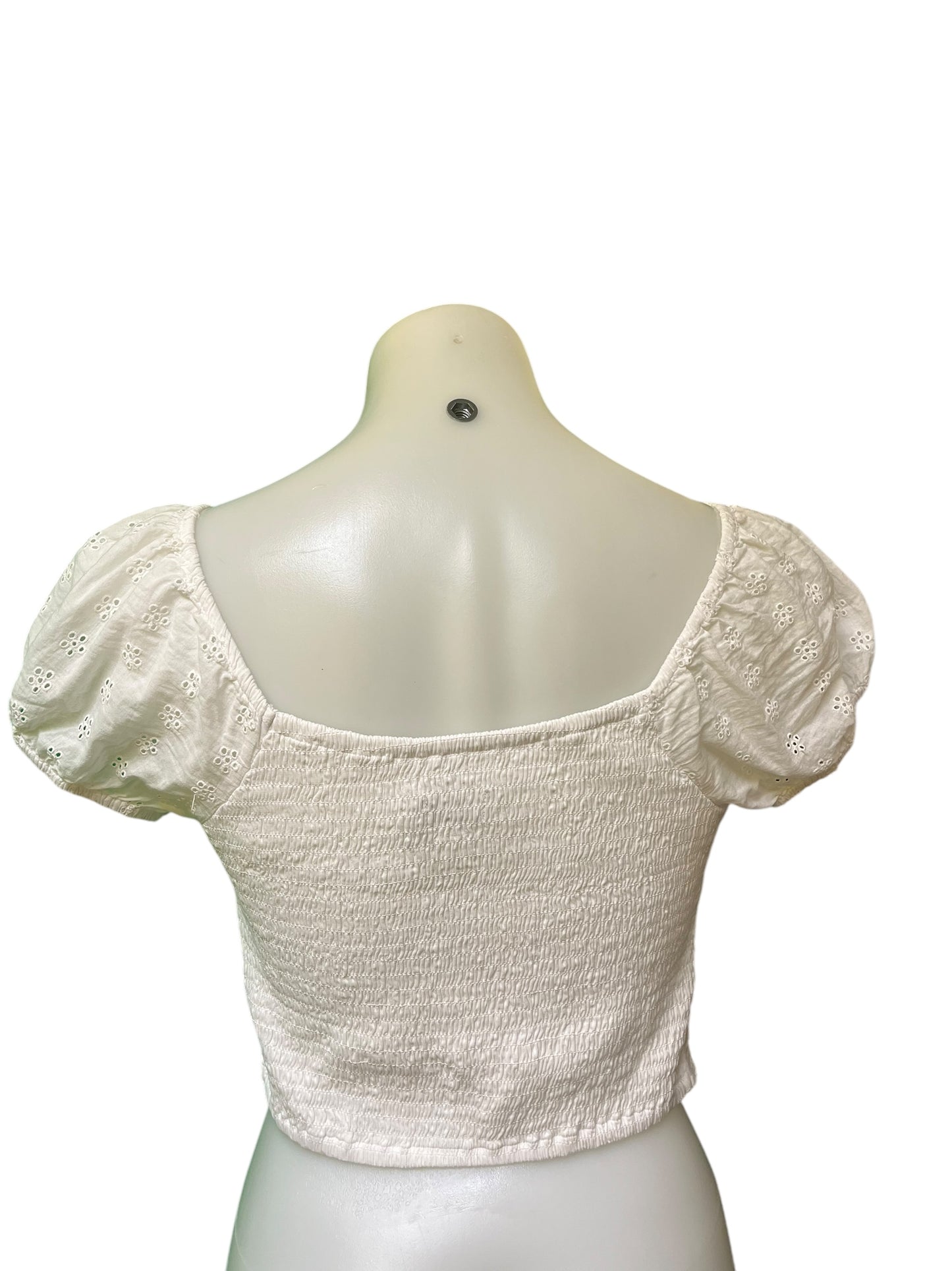 White Hollister Juniors top, Medium