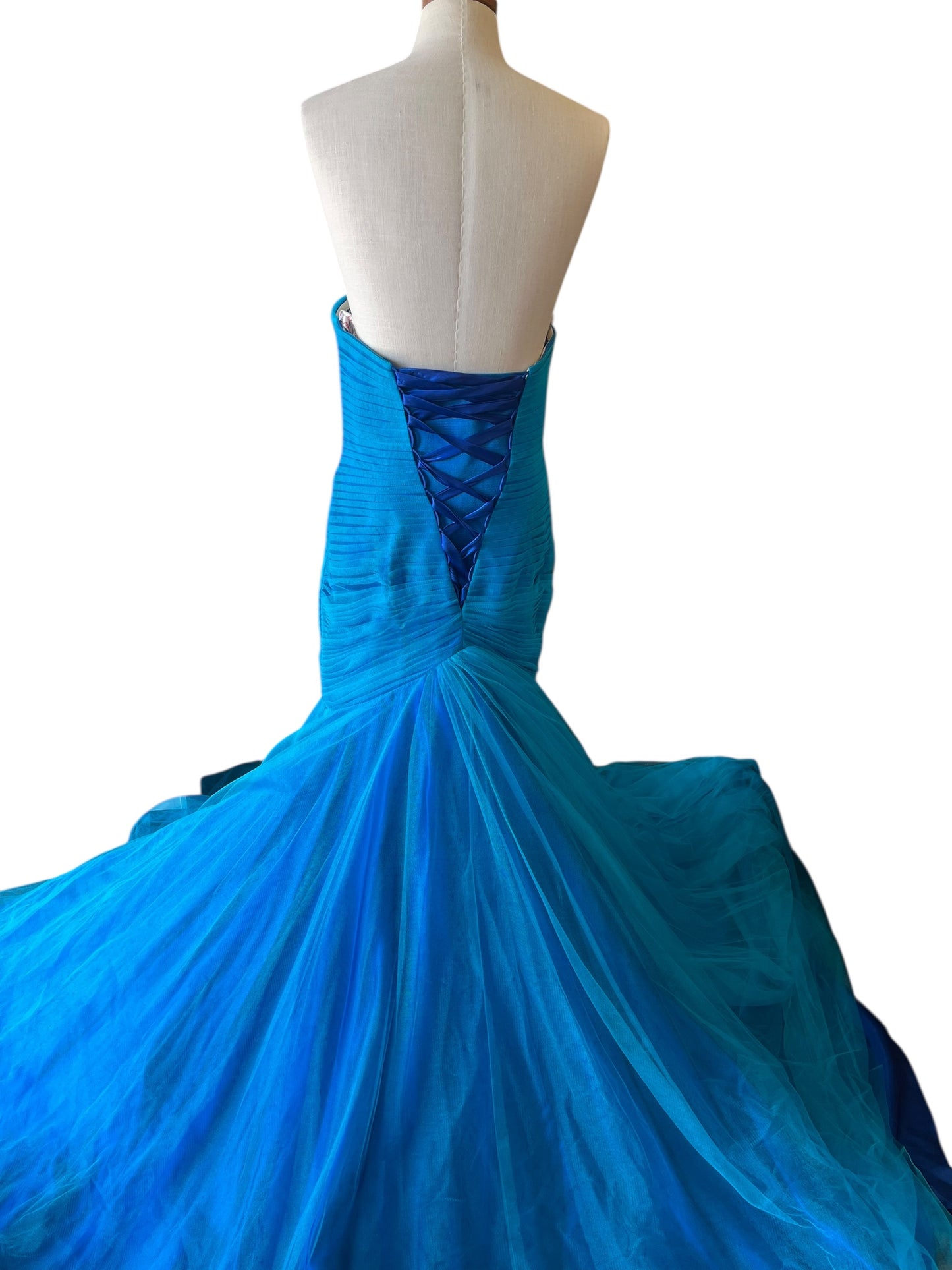 Blue Kiss Kiss Formal Dress, 10