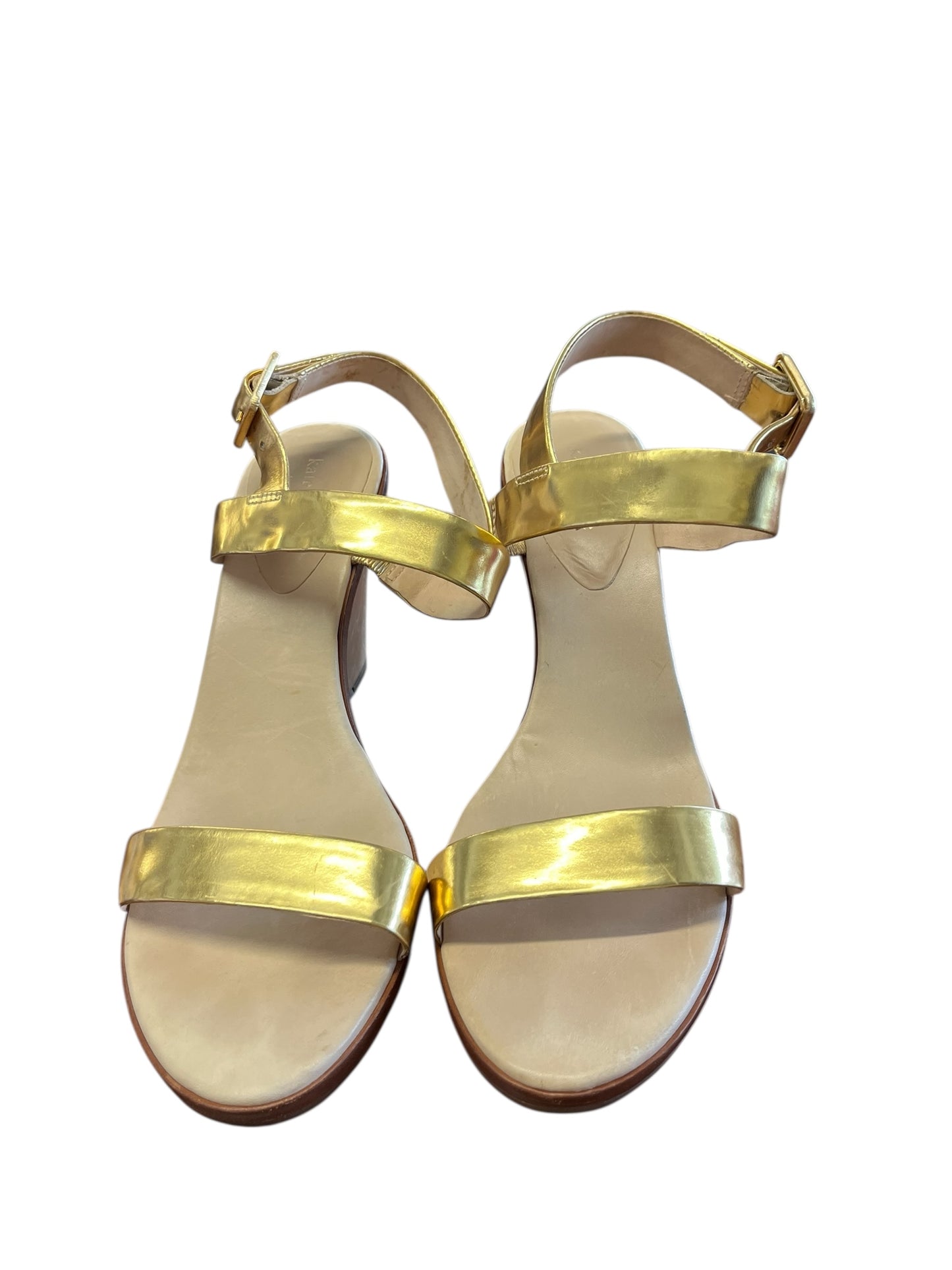 Gold Kate Spade Heels, 10