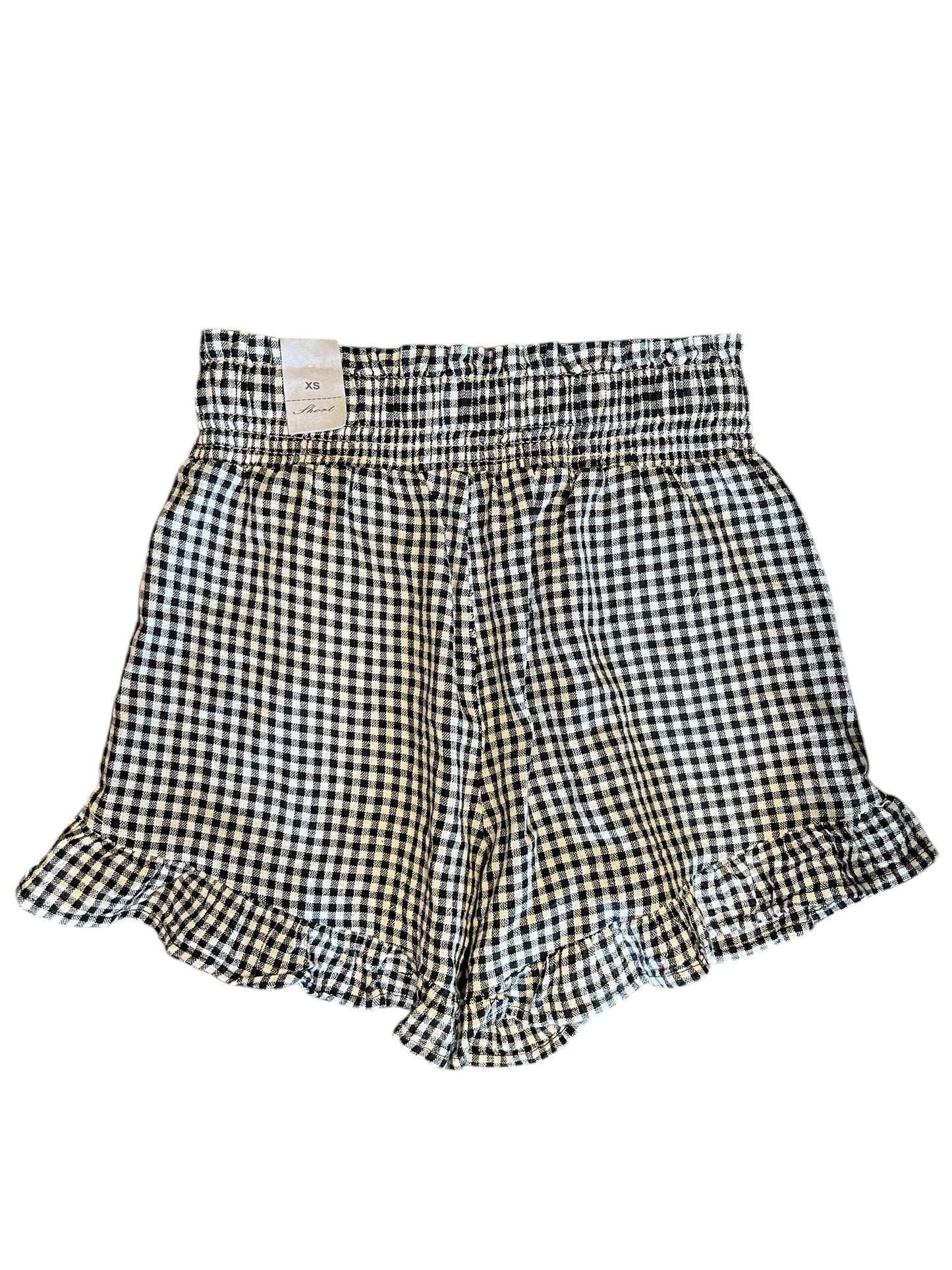 black,white Vanilla Star shorts, xs