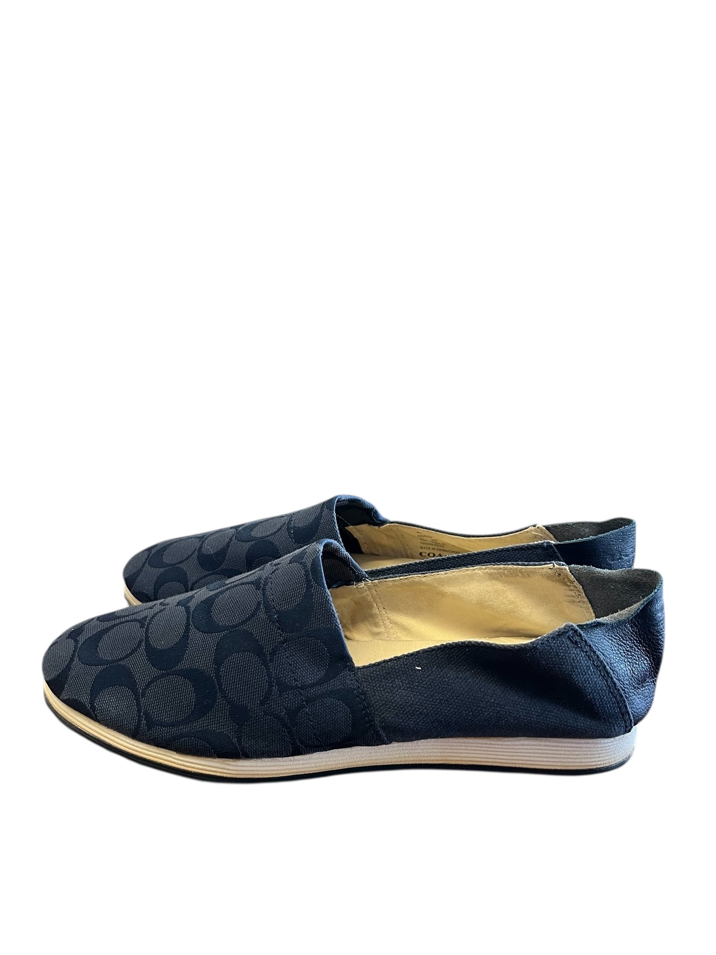 Navy Coach Sneakers, 10