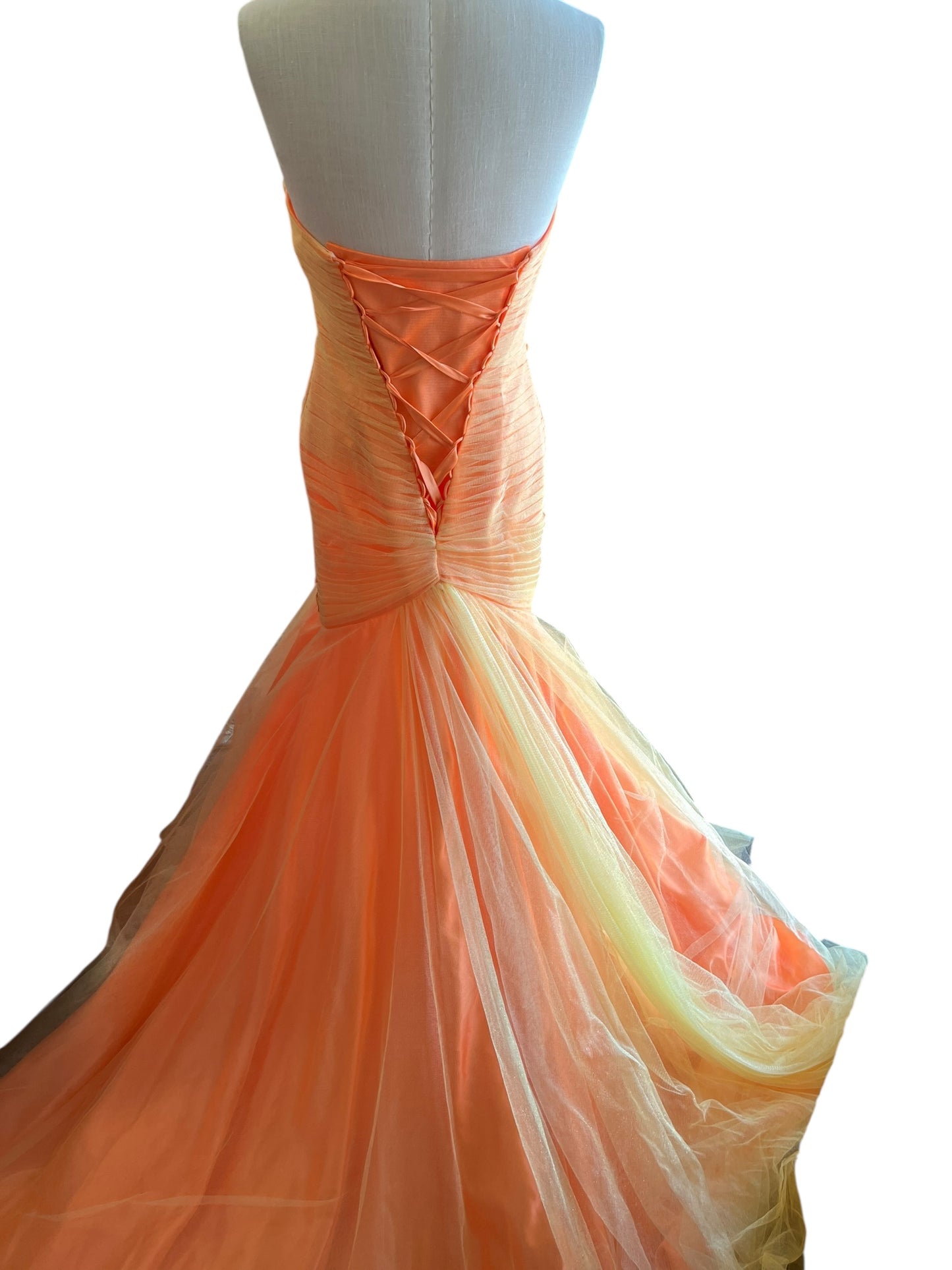 Orange Kiss Kiss Formal Dress, 6