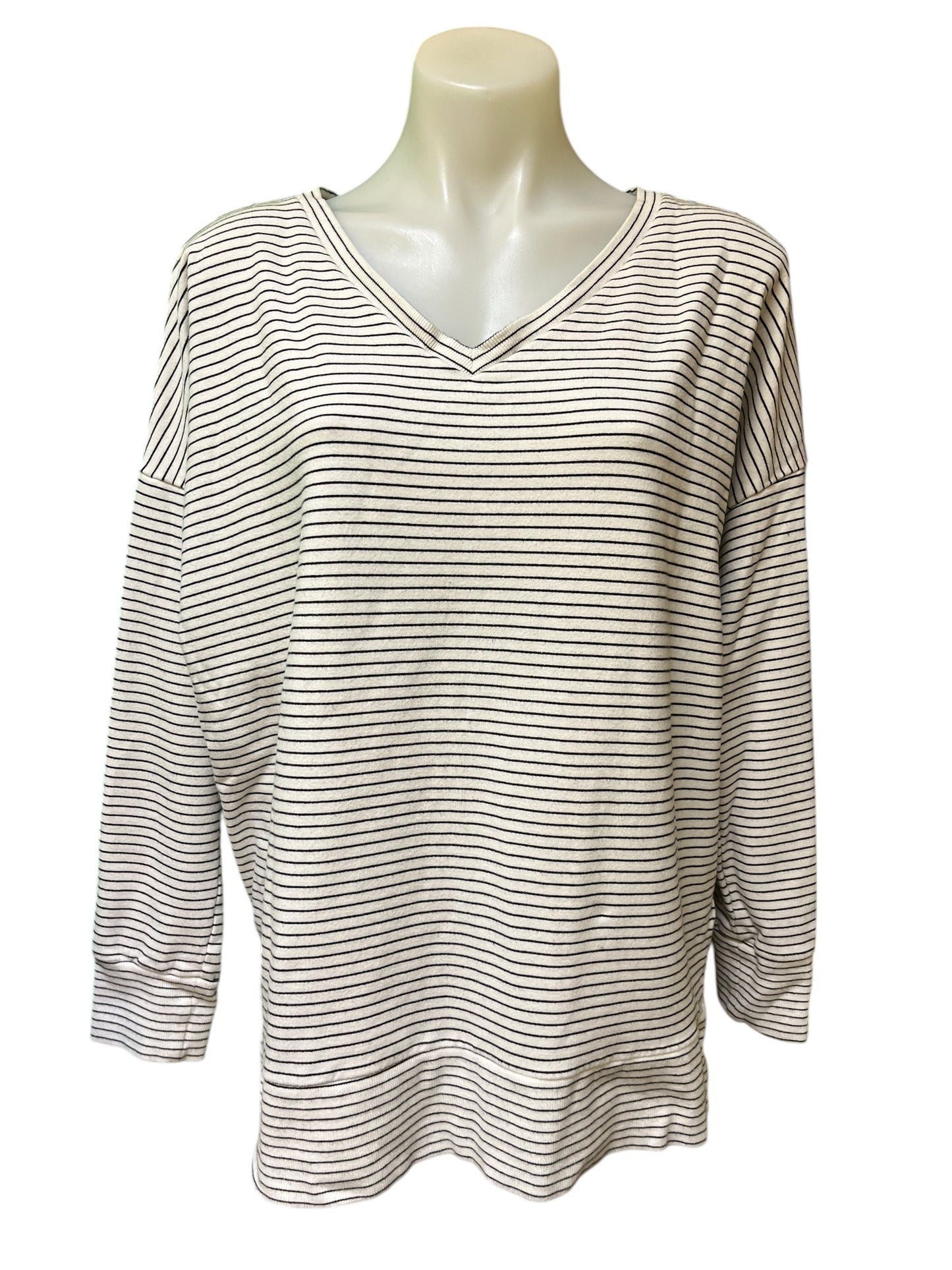 black,white Daily Ritual Sweatshirt, Large