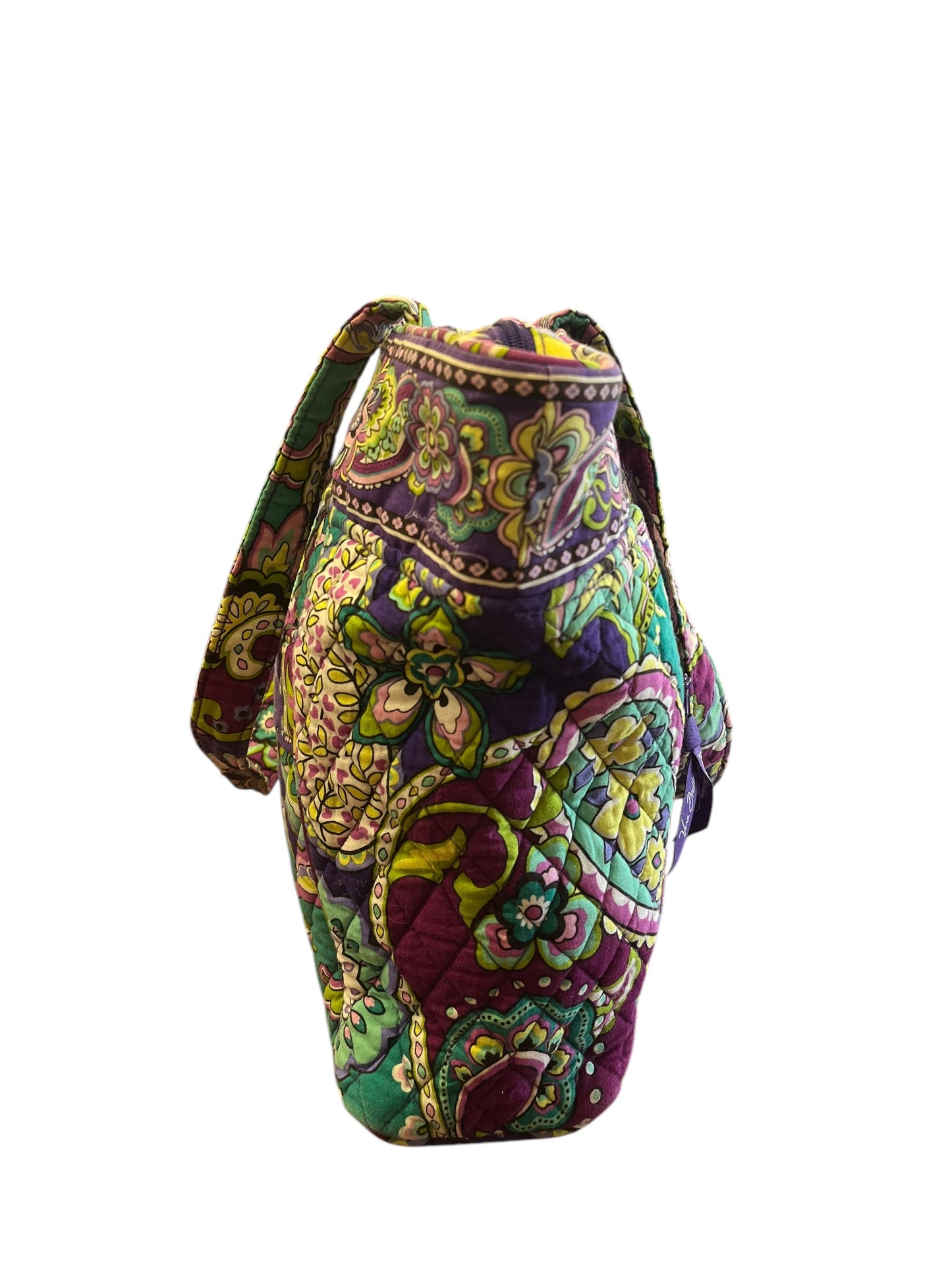 purple floral Vera Bradley Purse