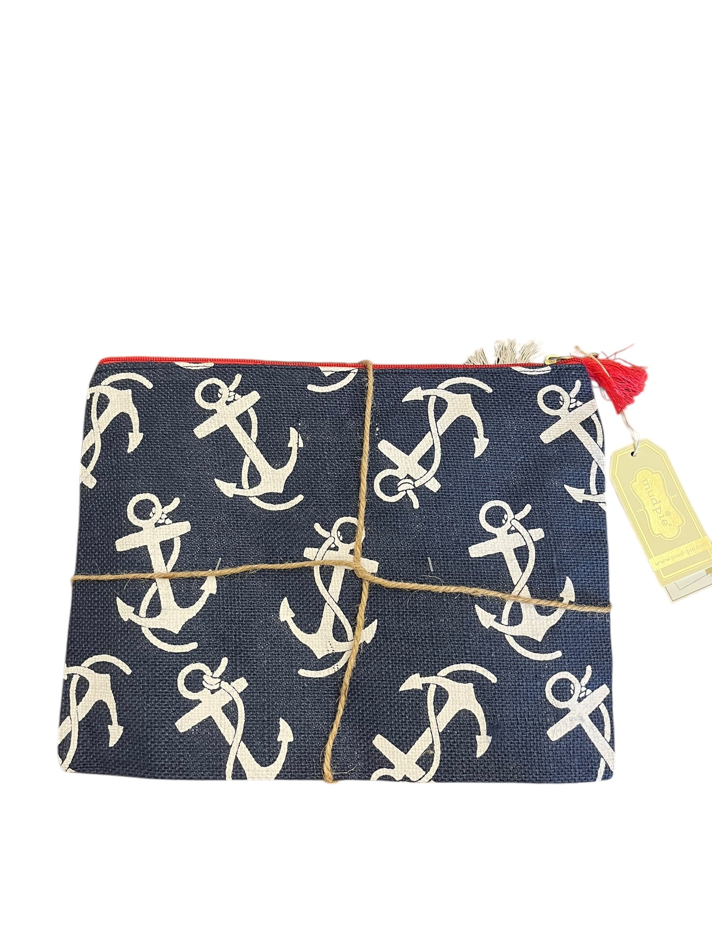 White, Blue, Red Mudpie accessories