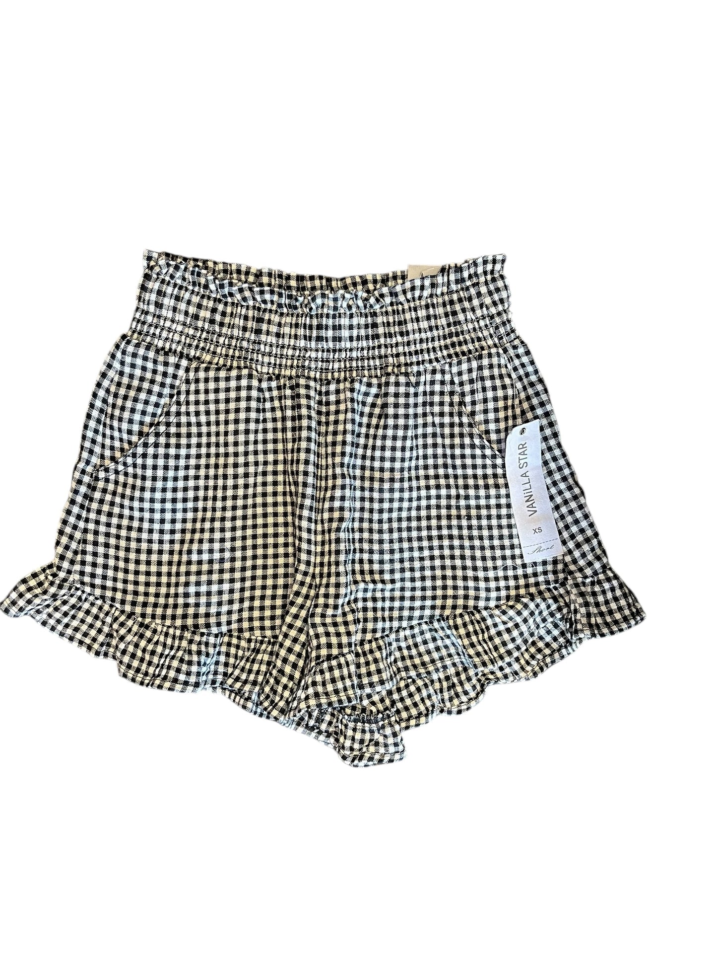 black,white Vanilla Star shorts, xs