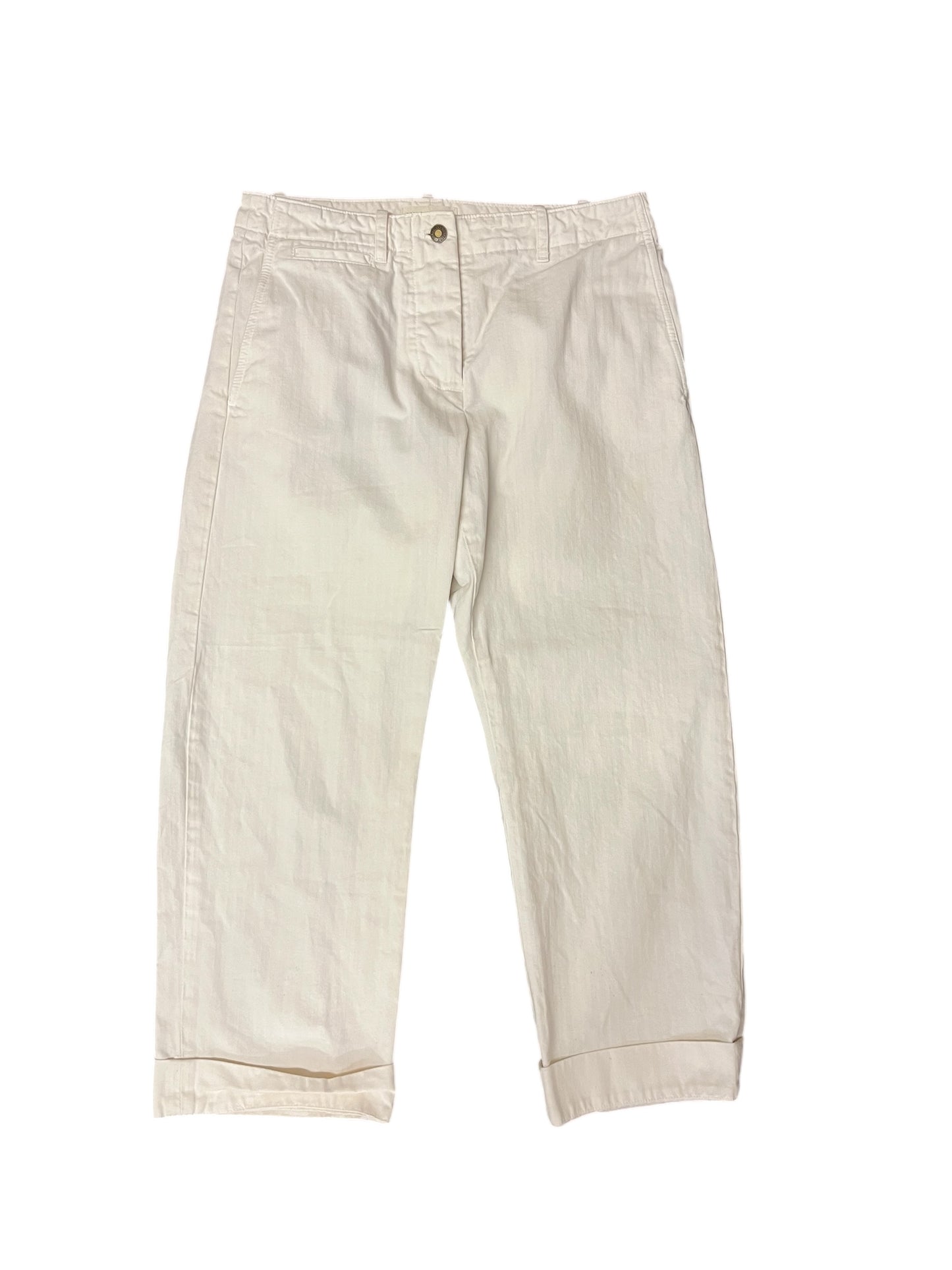 Cream Nili Lotan Pants, 6