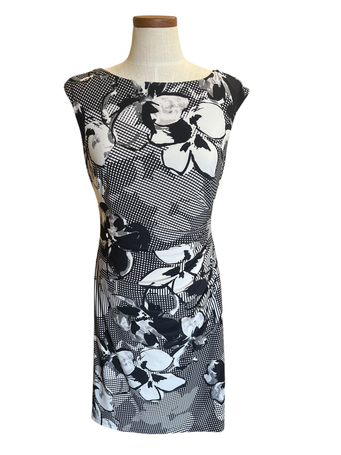 black,white Ralph Lauren Dress, 10p