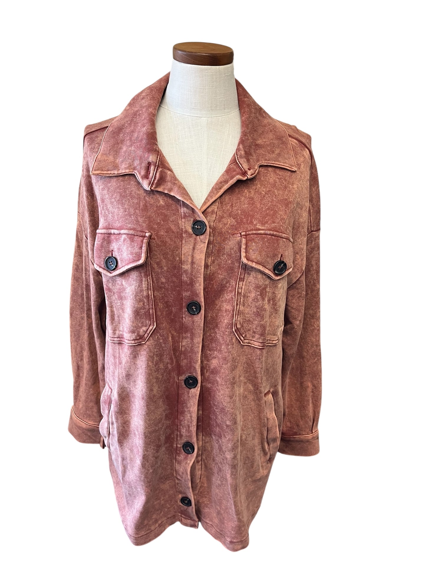 Rust Zenana Jacket, XL