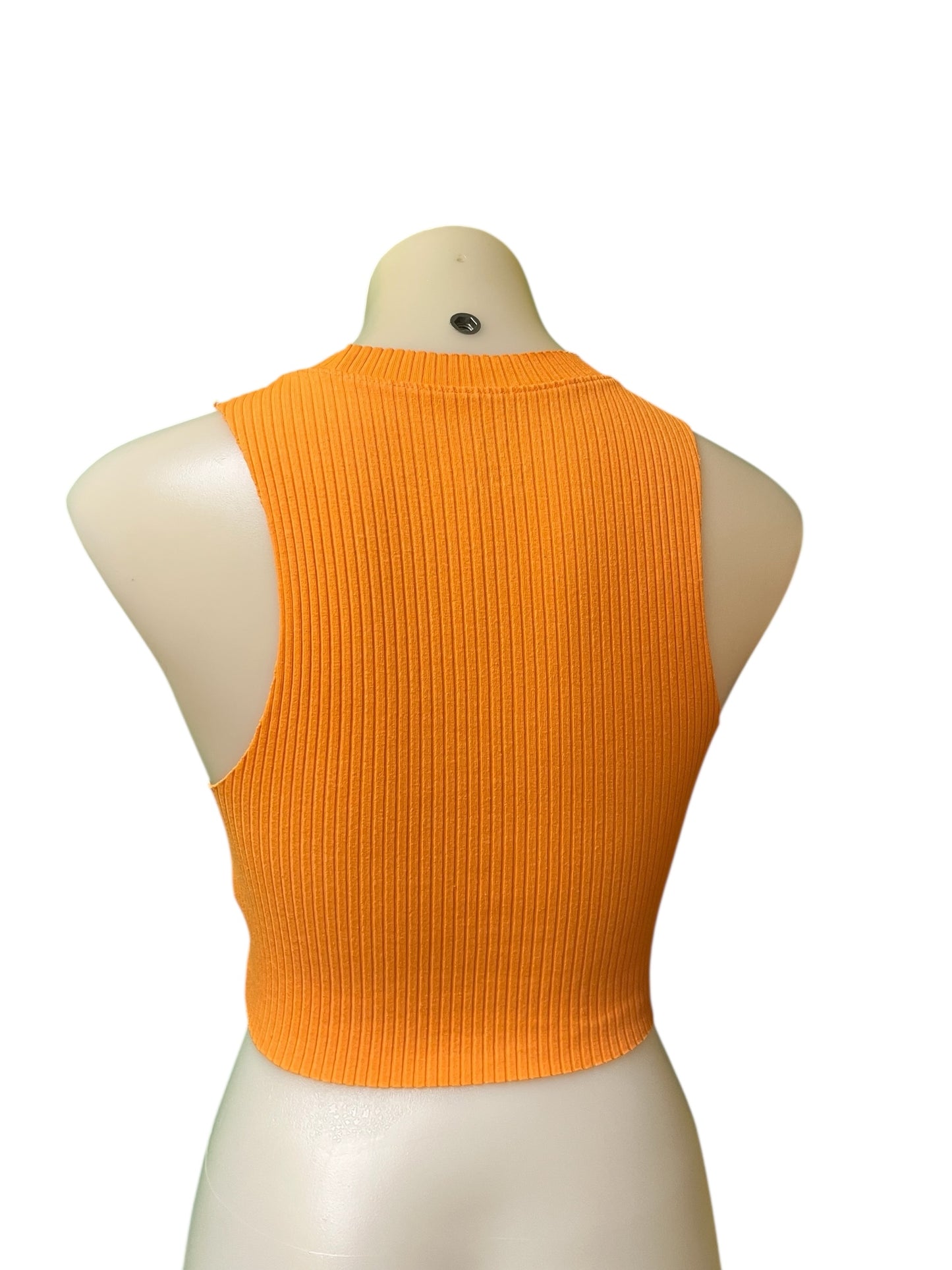 Orange Aerie Juniors top, Small