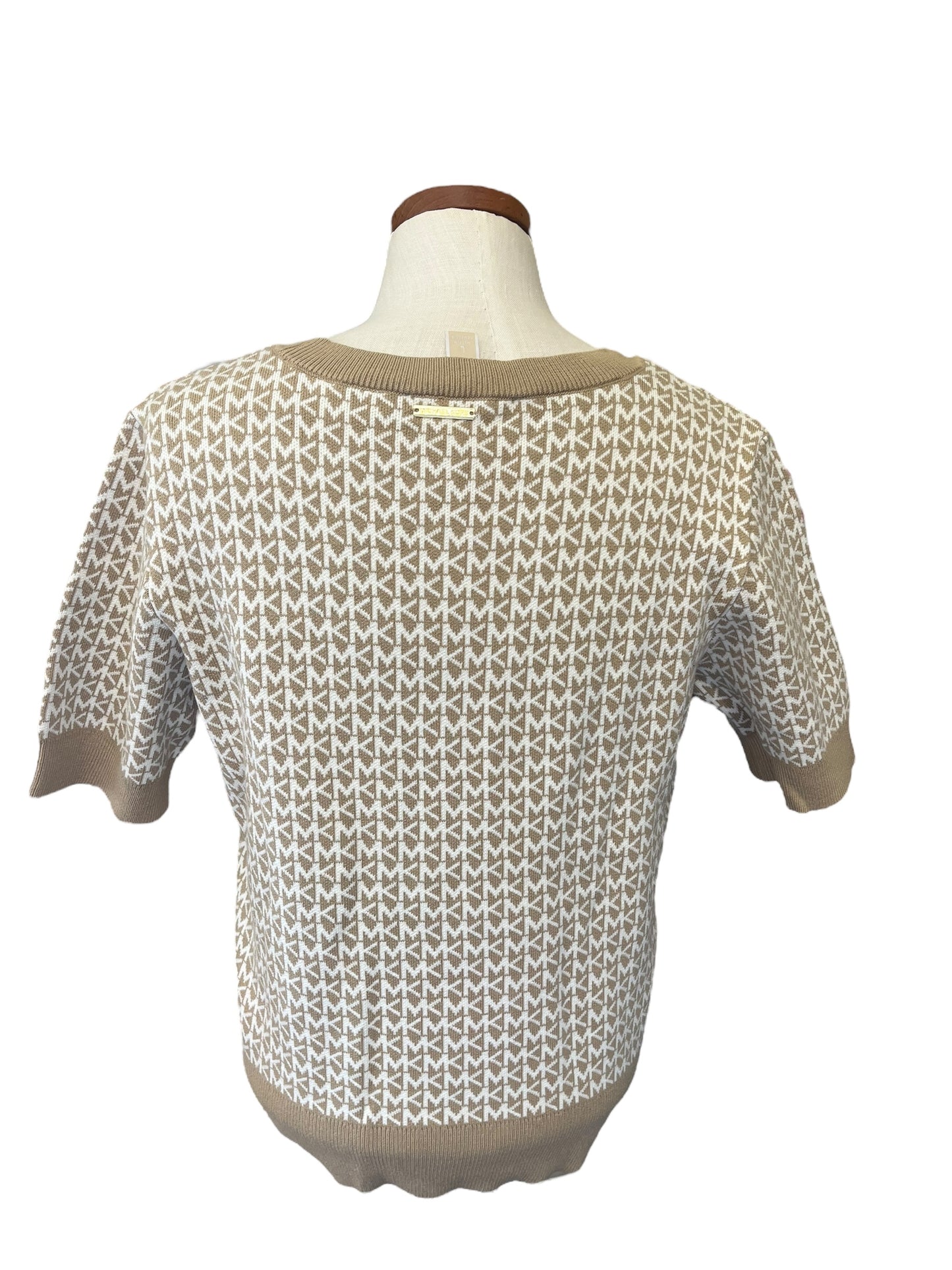 Tan Michael Michael Kors Women's top, Large