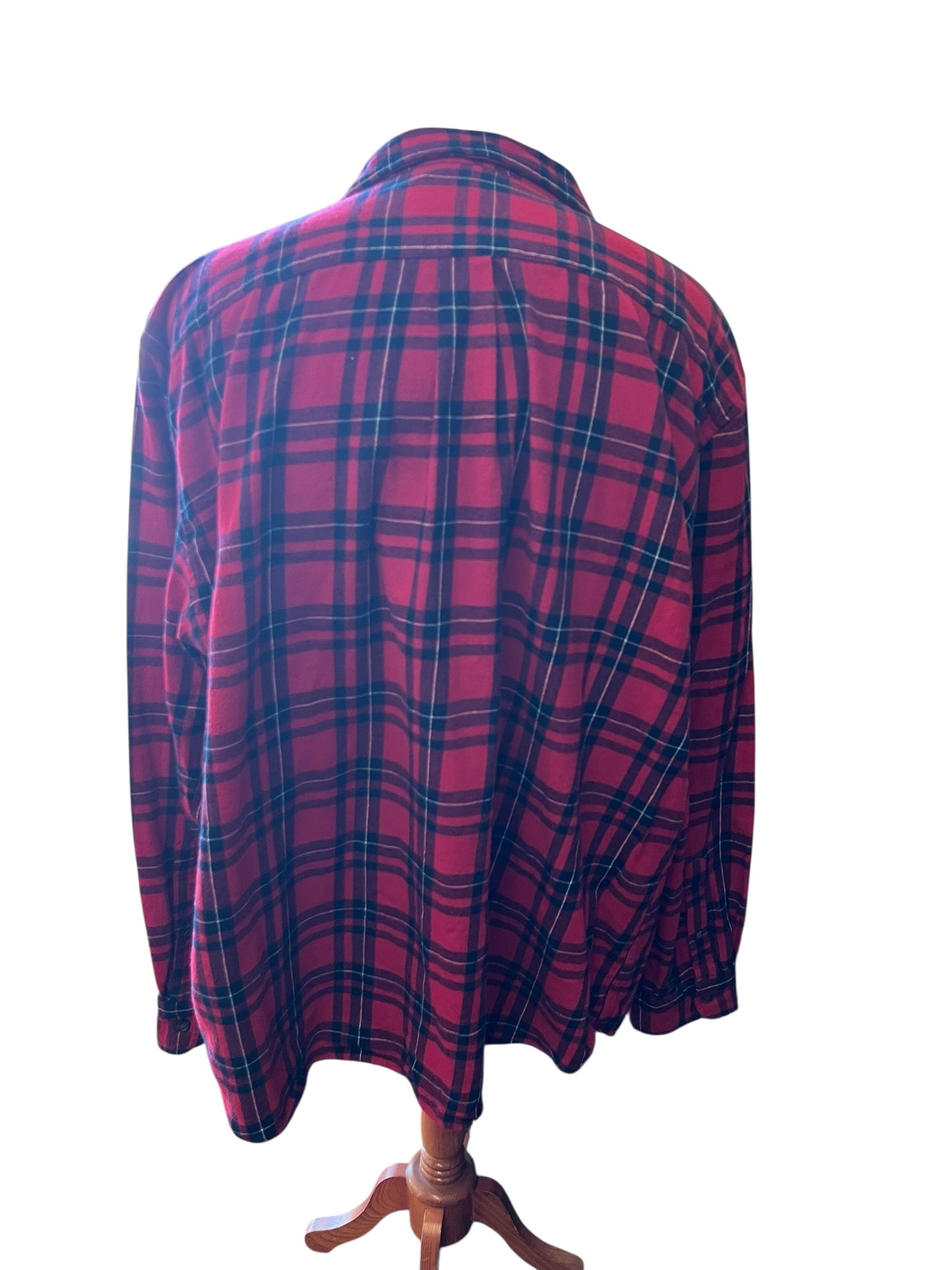 Red Plaid St. John's Bay Men's Tops, XXL