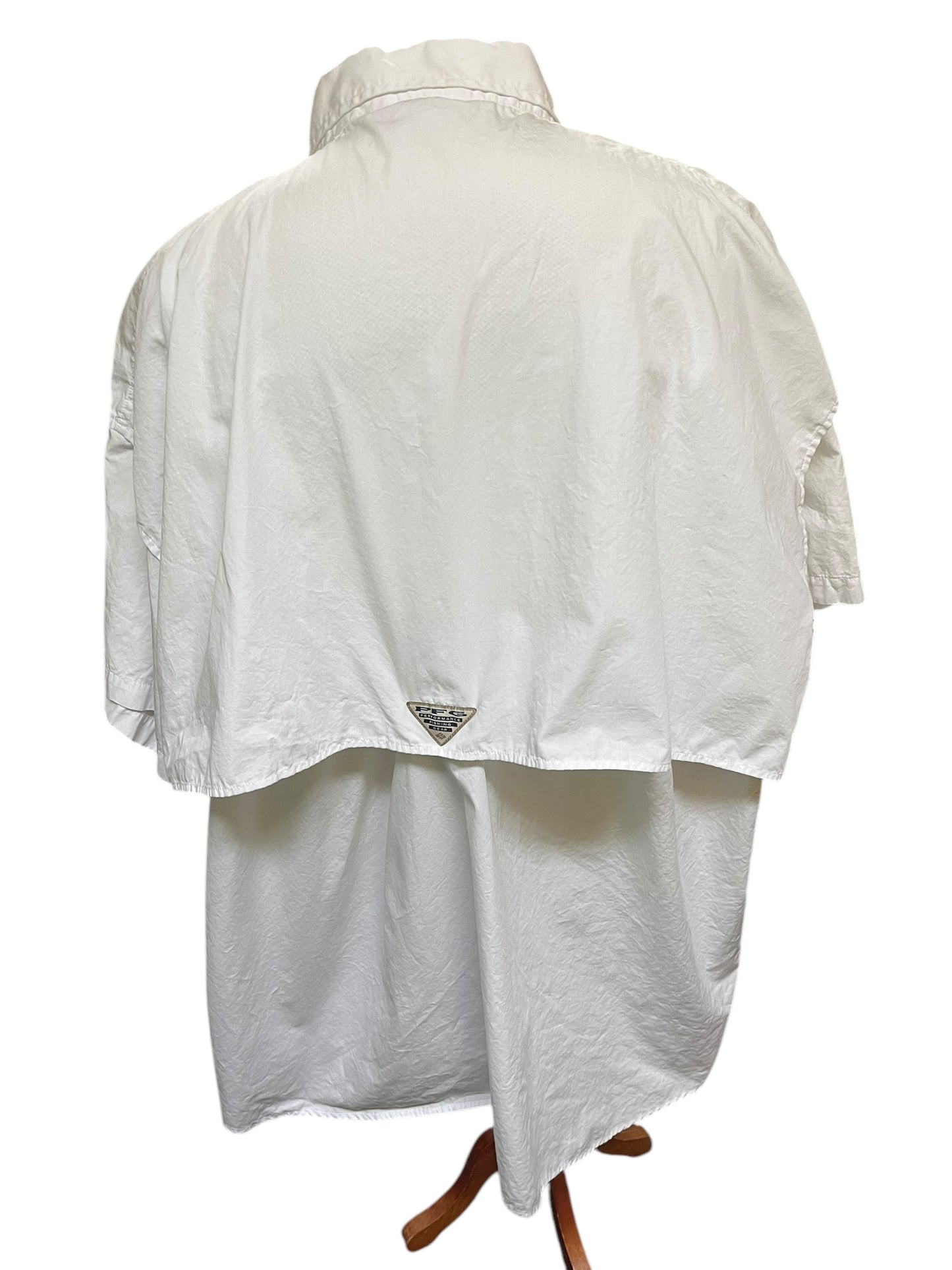 White columbia Men's Shirt, 4XL