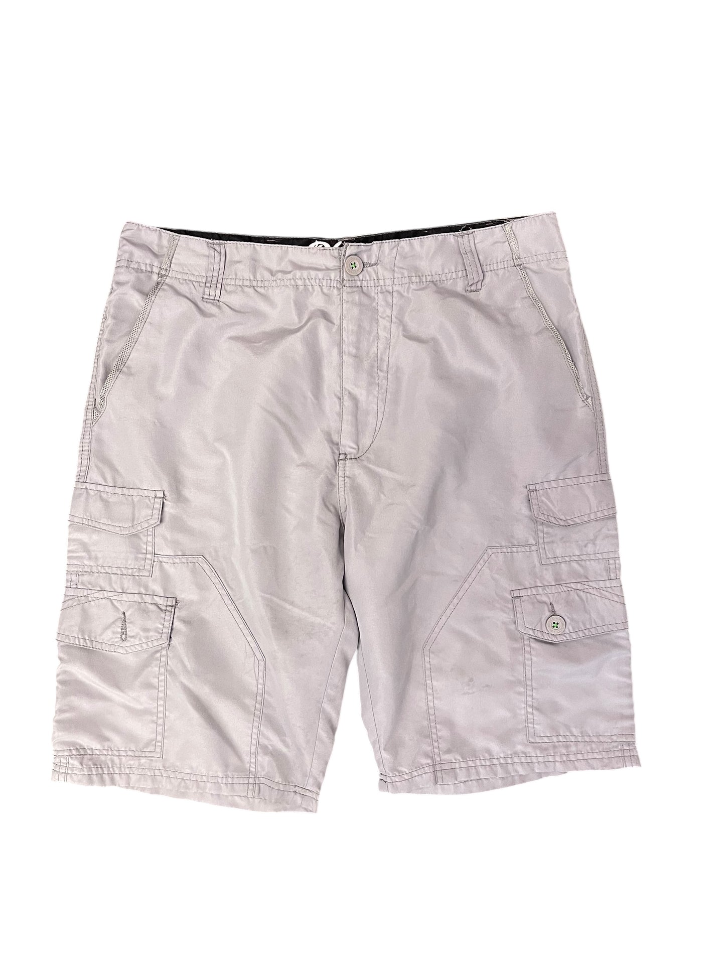 Gray Plugg shorts, 33